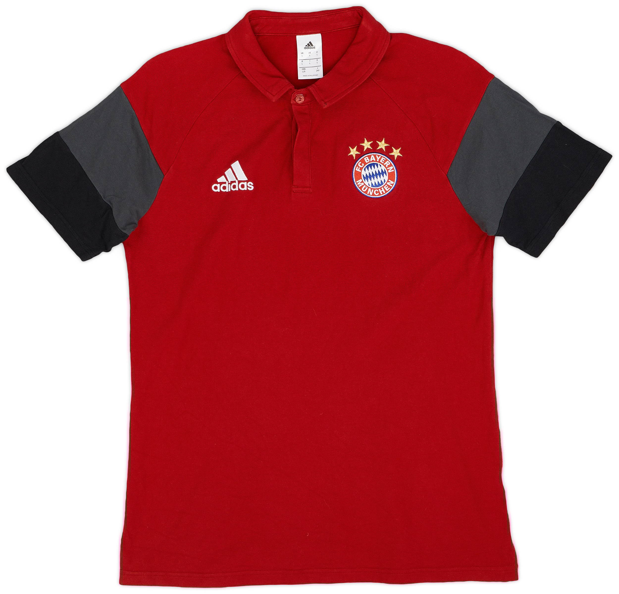 2016-17 Bayern Munich adidas Training Polo Shirt - 8/10 - (L)