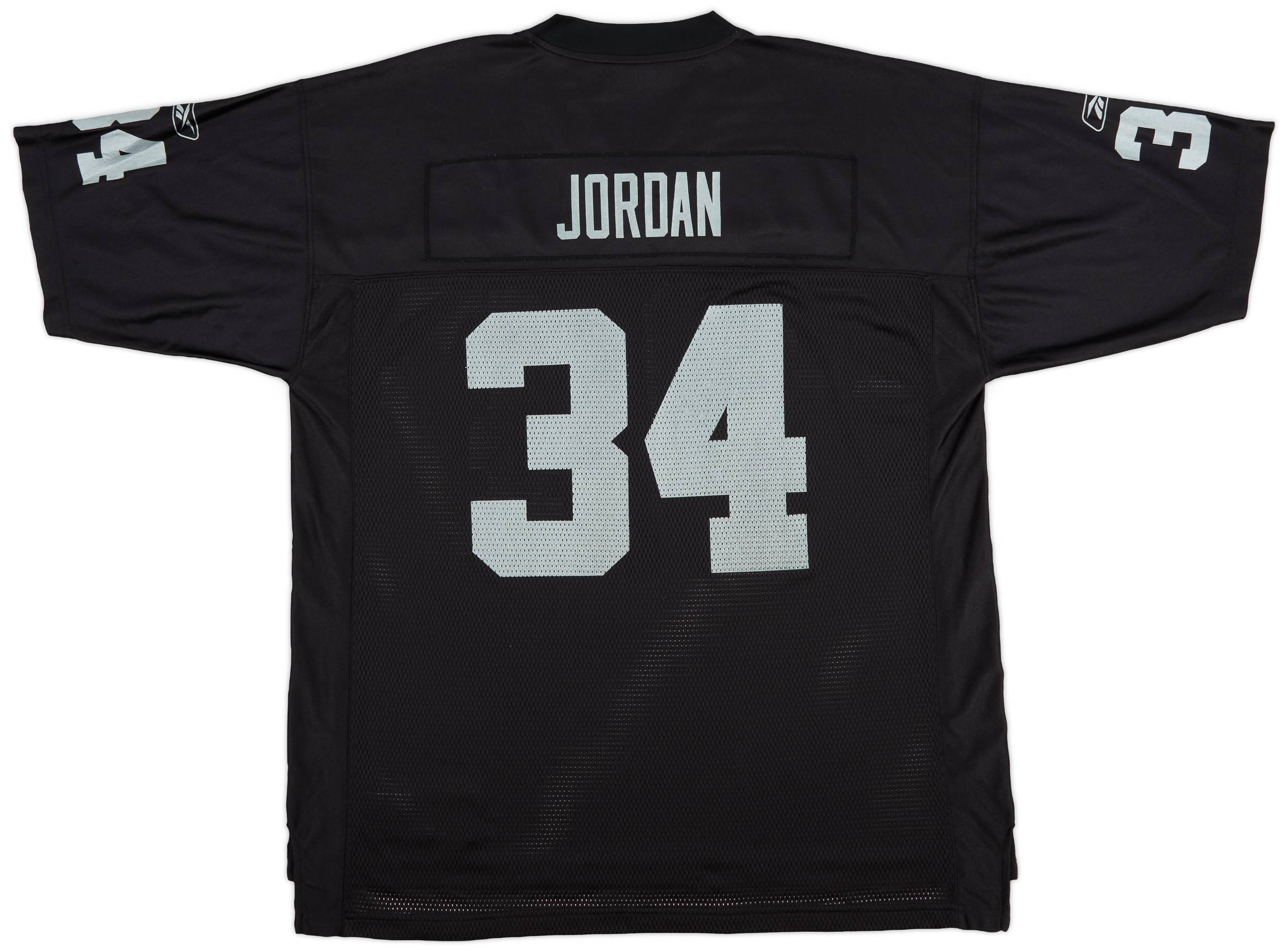 RAIDERS ユニフォーム 2005-06 Oakland Raiders Moss #18 Reebok On Field Alternate