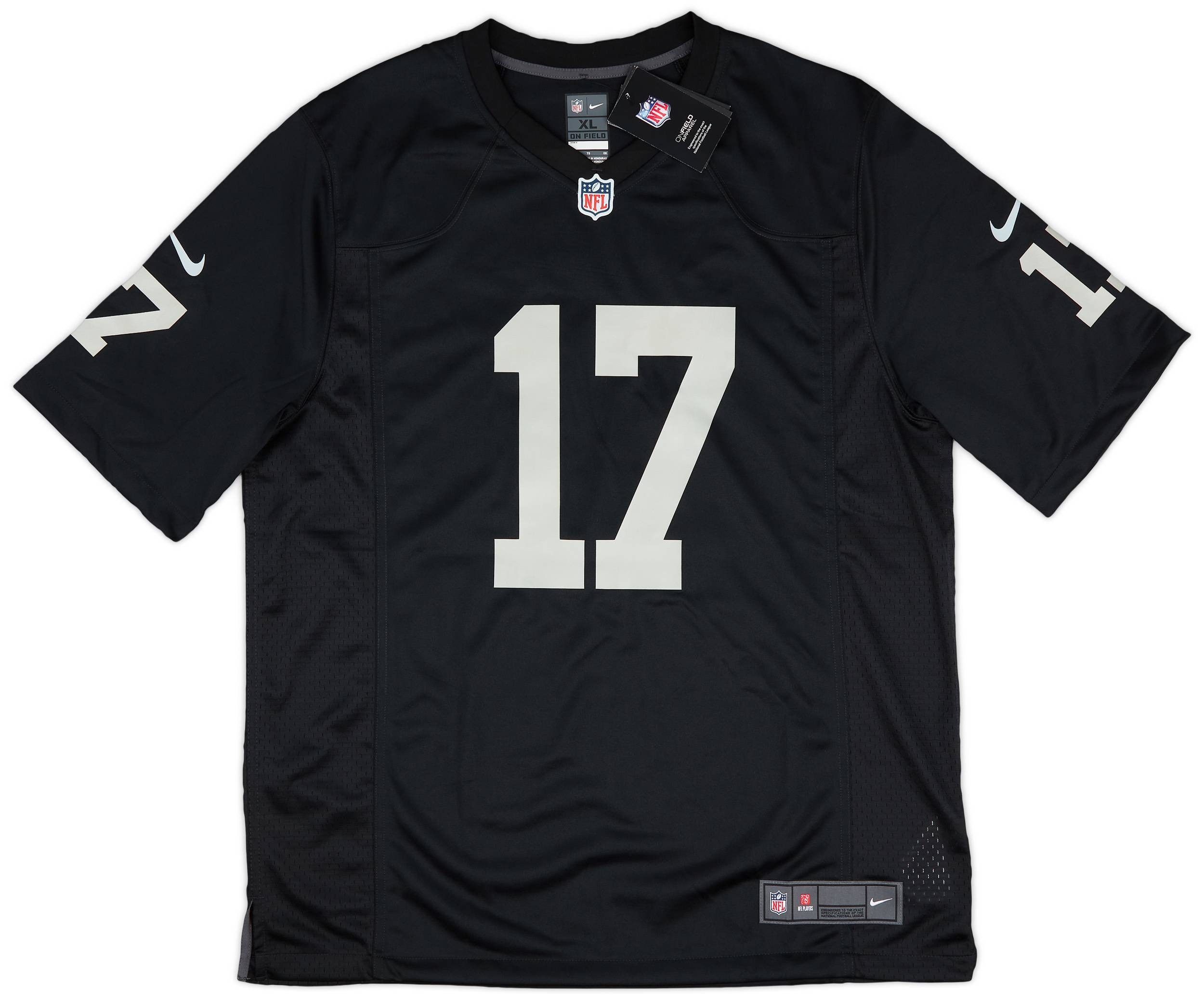 2022 23 Las Vegas Raiders Adams 17 Nike Game Home Jersey XL