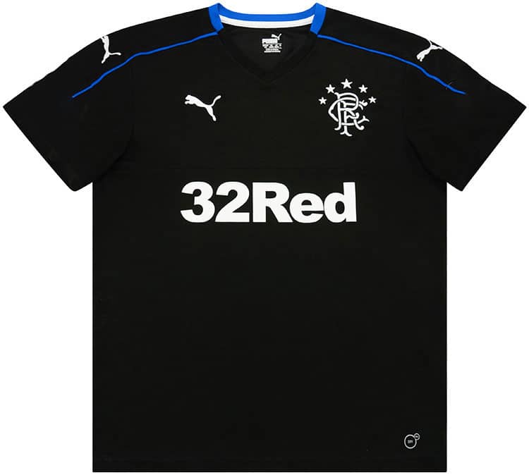 2017-18 Rangers Third Shirt - 8/10 - (L)