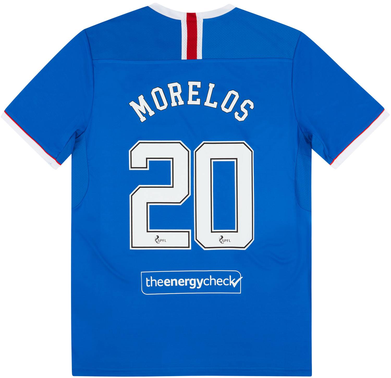 2020-21 Rangers Special Edition 'Champions 55 20/21' Home Shirt Morelos #20
