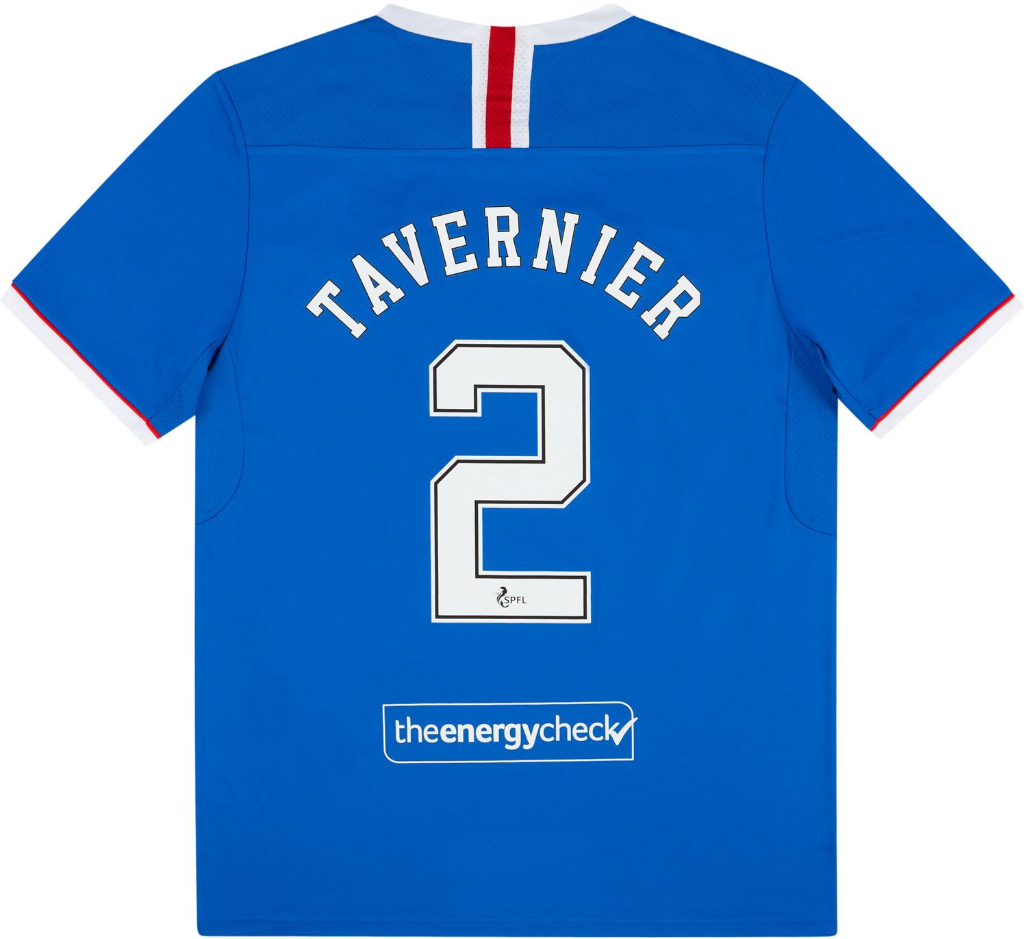 2020-21 Rangers Special Edition 'Champions 55 20/21' Home Shirt Tavernier #2