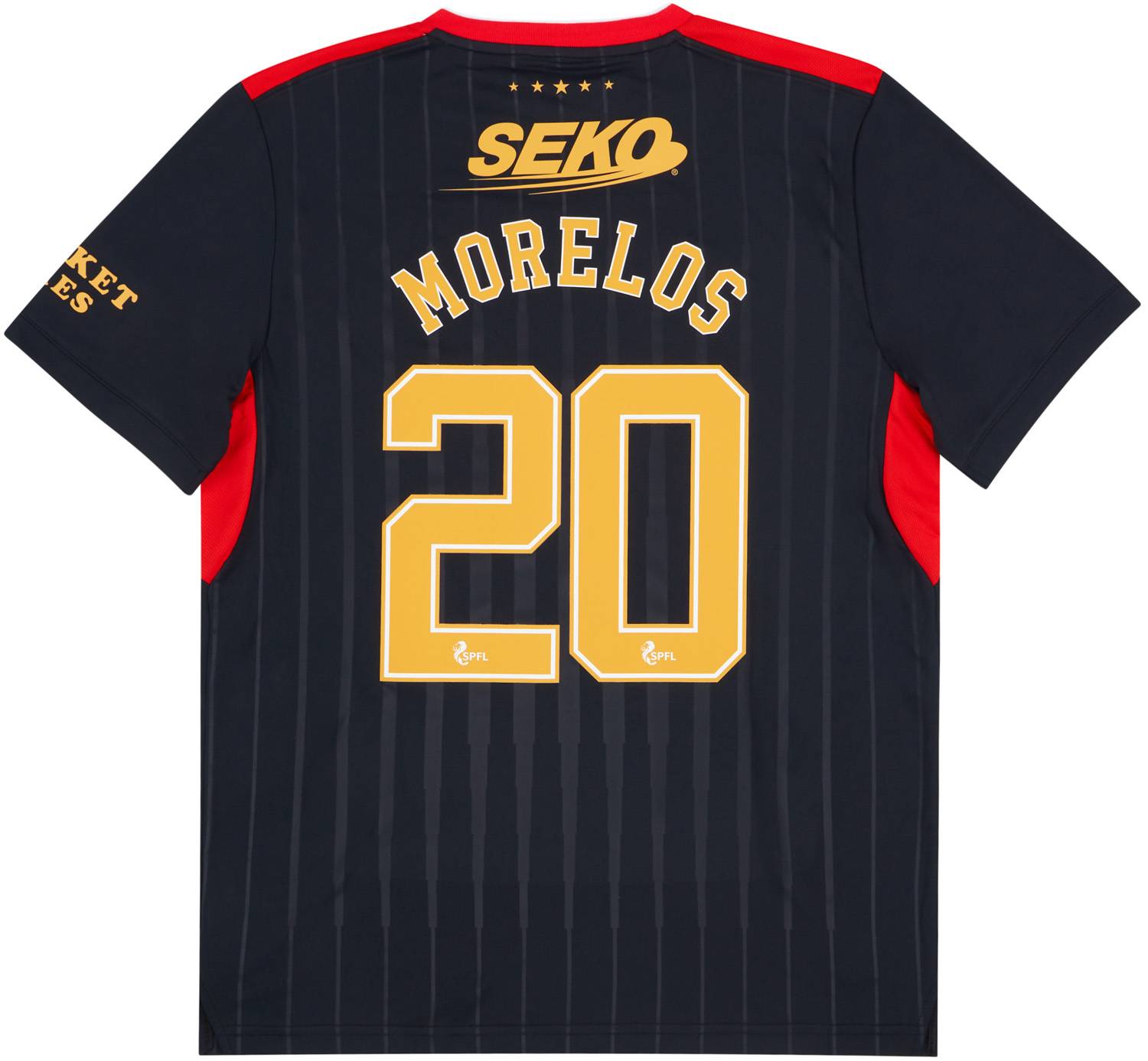 2021-22 Rangers '150 Years Anniversary' Away Shirt Morelos #20 - NEW