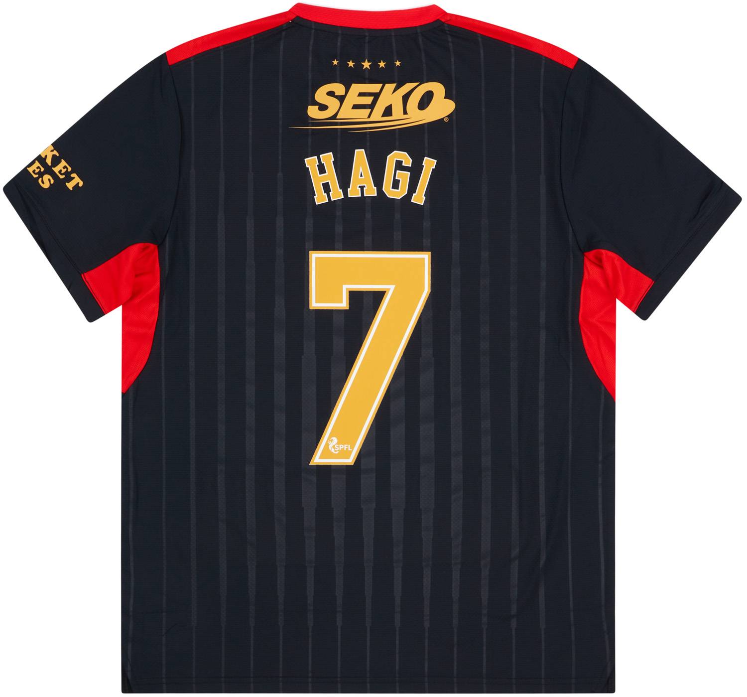 2021-22 Rangers Player Issue Pro '150 Years Anniversary' Away Shirt Hagi #7