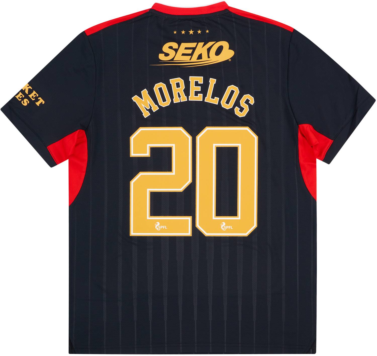 2021-22 Rangers Player Issue Pro '150 Years Anniversary' Away Shirt Morelos #20