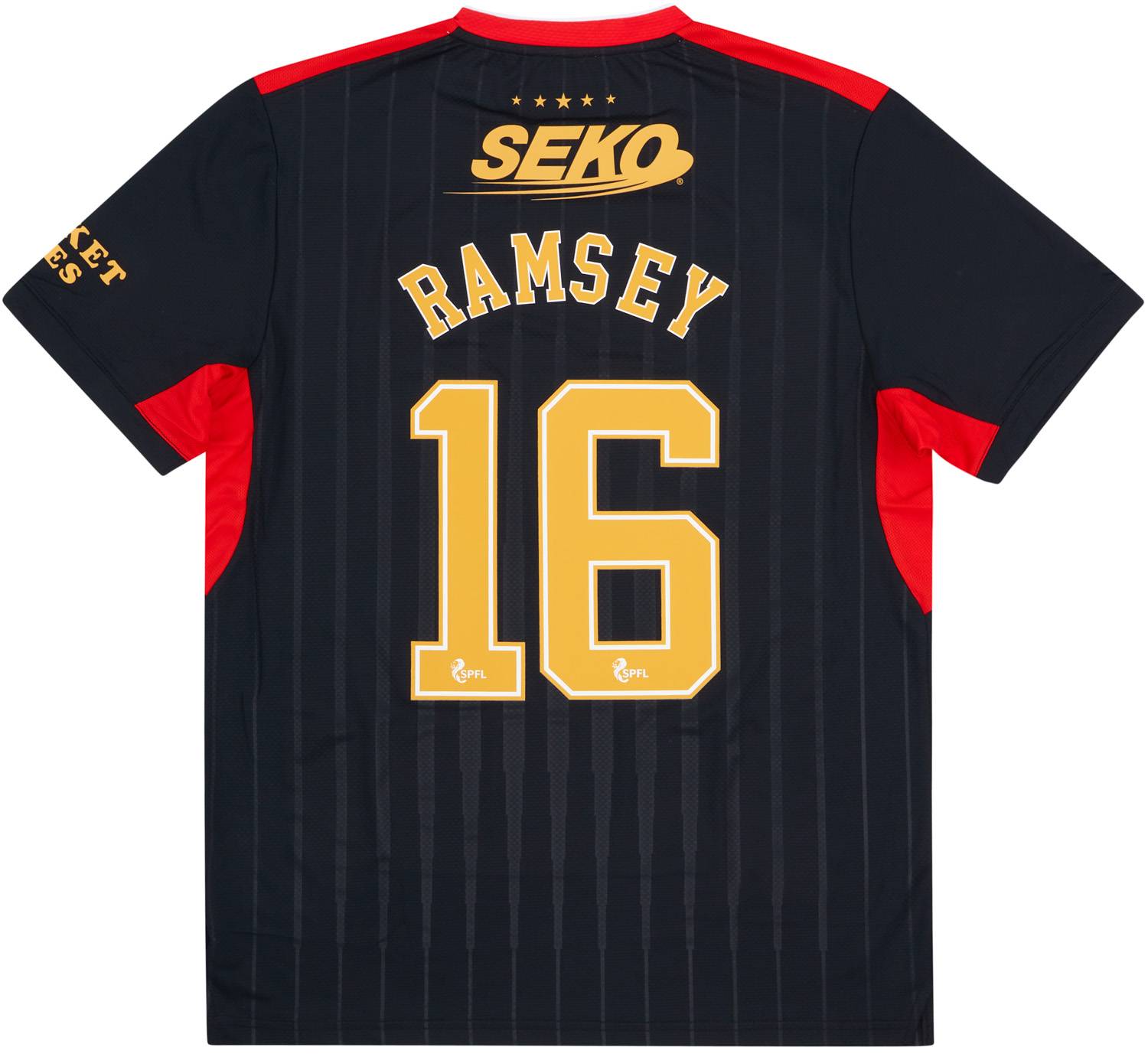 2021-22 Rangers Player Issue Pro '150 Years Anniversary' Away Shirt Ramsey #16