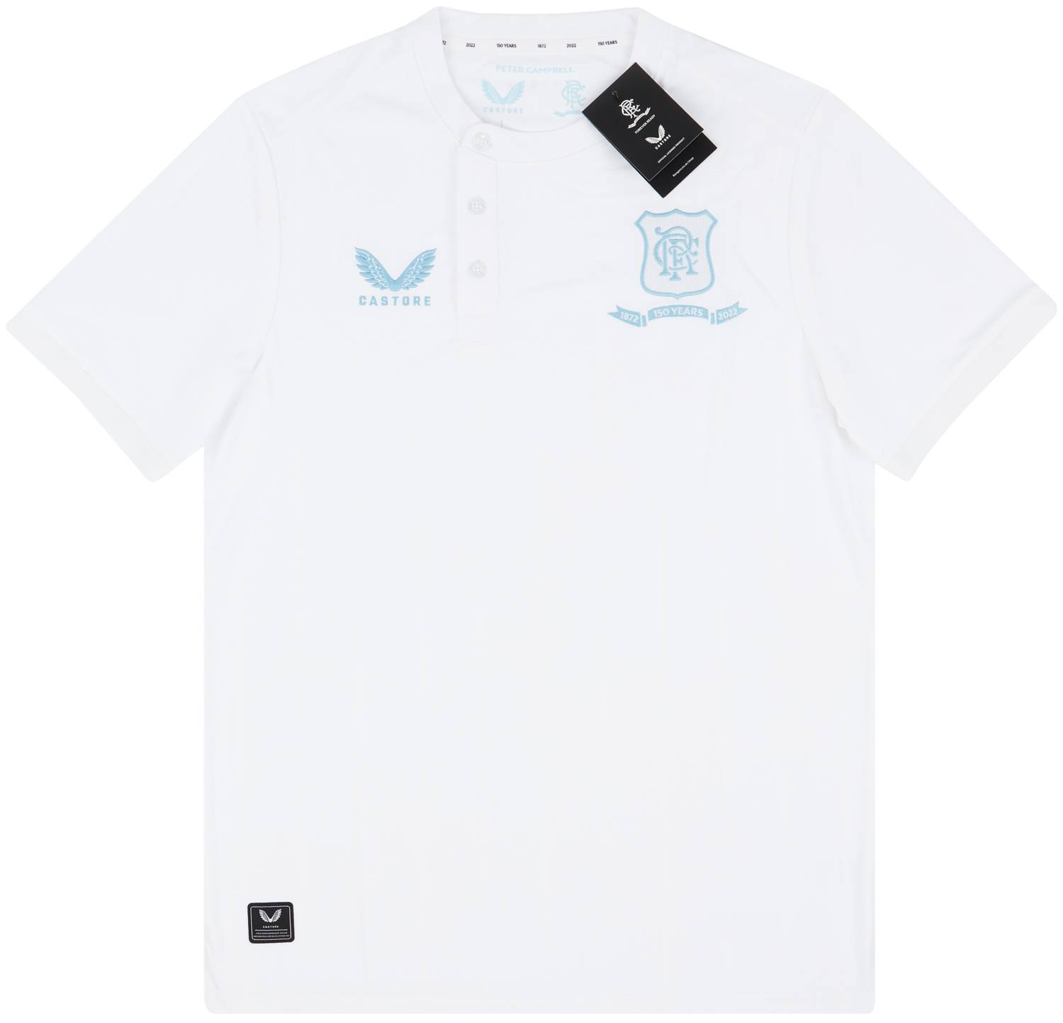 2021-22 Rangers '150 Years Anniversary' Fourth Shirt