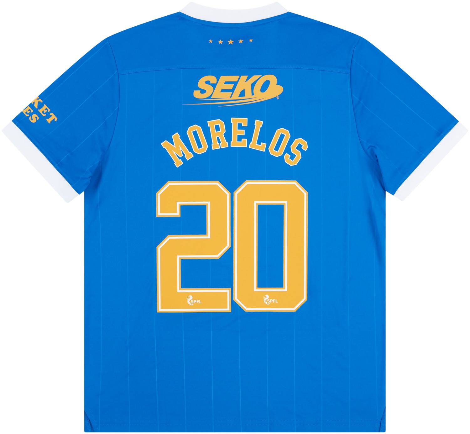 2021-22 Rangers '150 Years Anniversary' Home Shirt Morelos #20