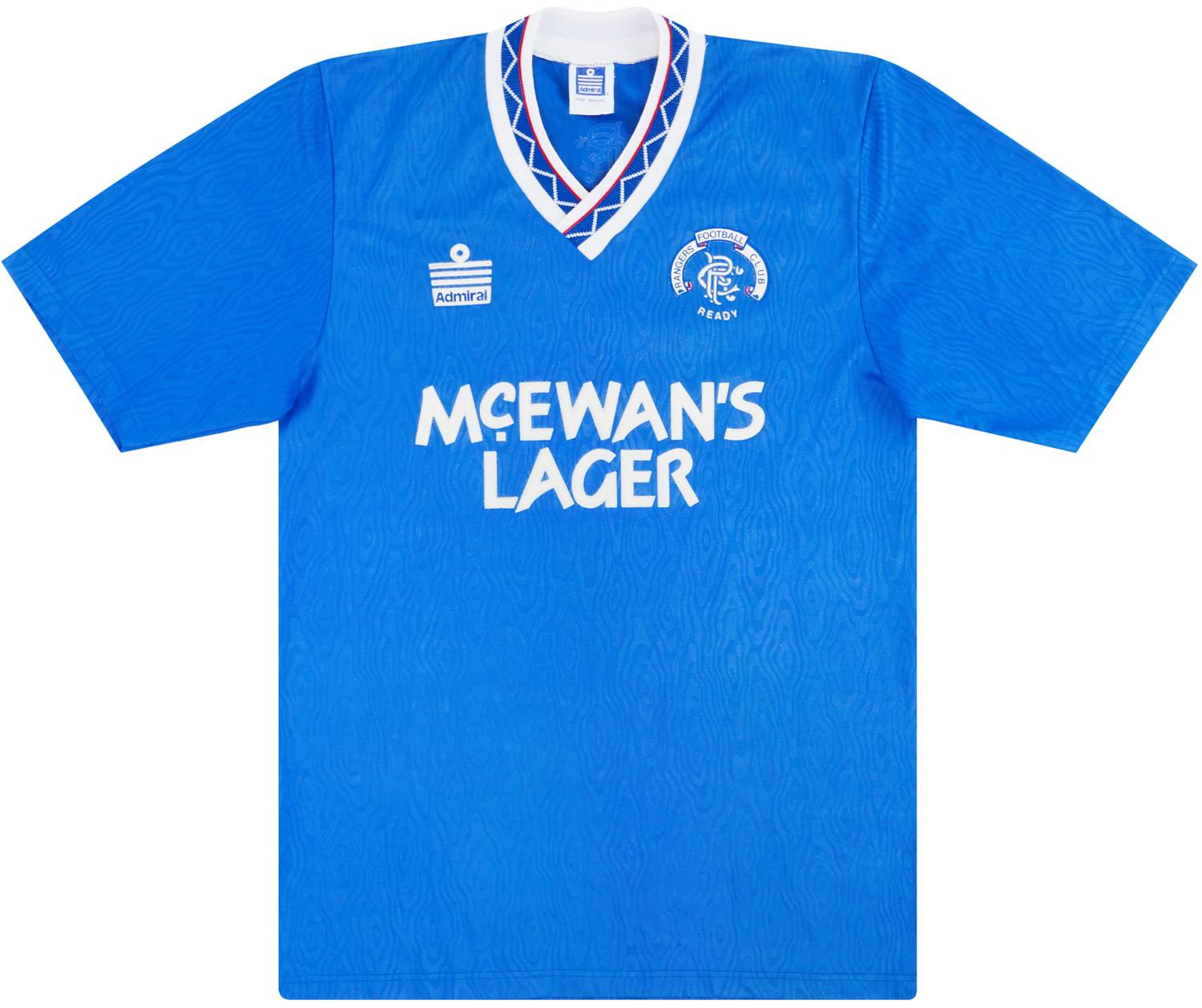 1990-92 Rangers Home Shirt - 6/10 - (S)
