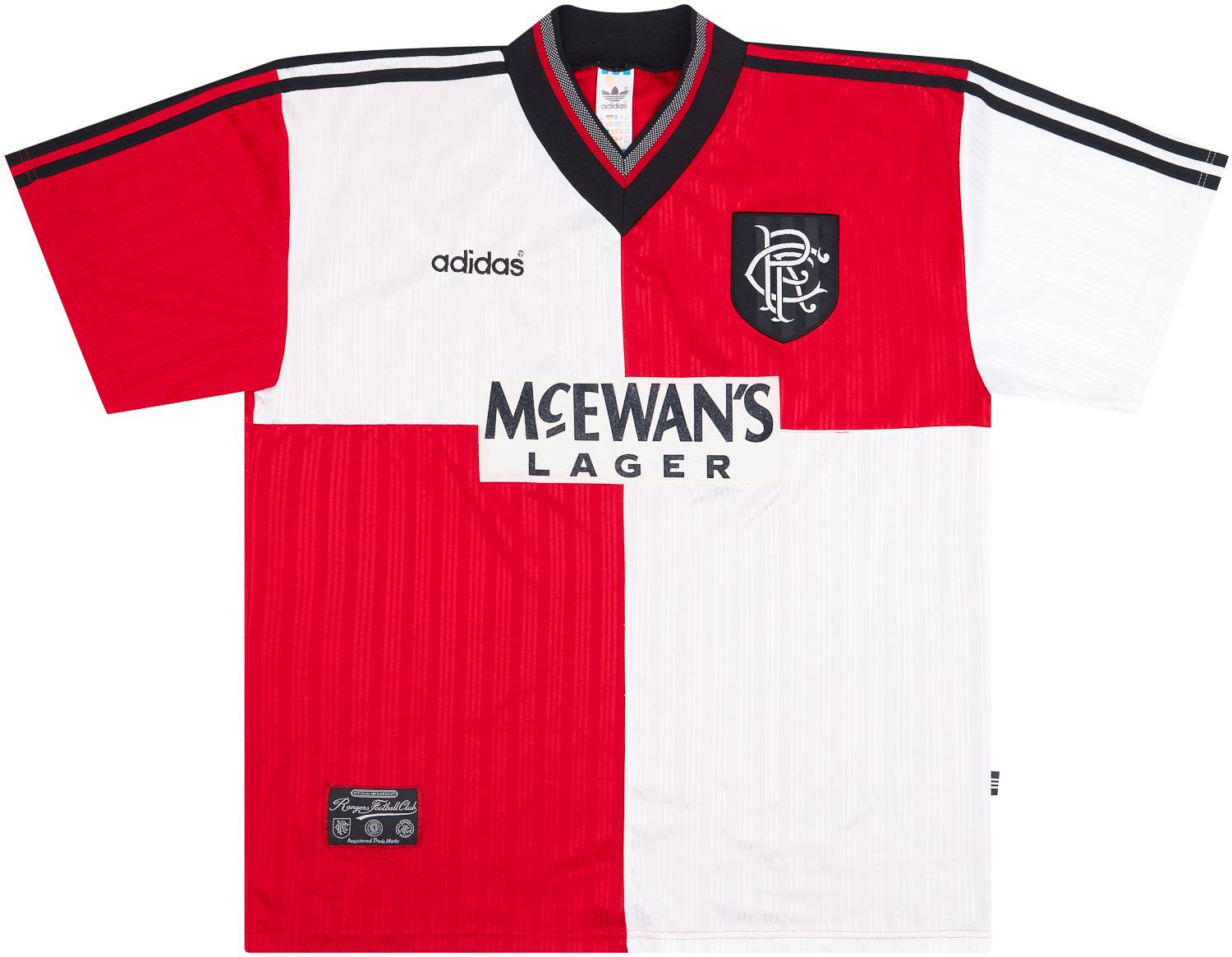 1995-96 Rangers Away Shirt - 6/10 - (XL)