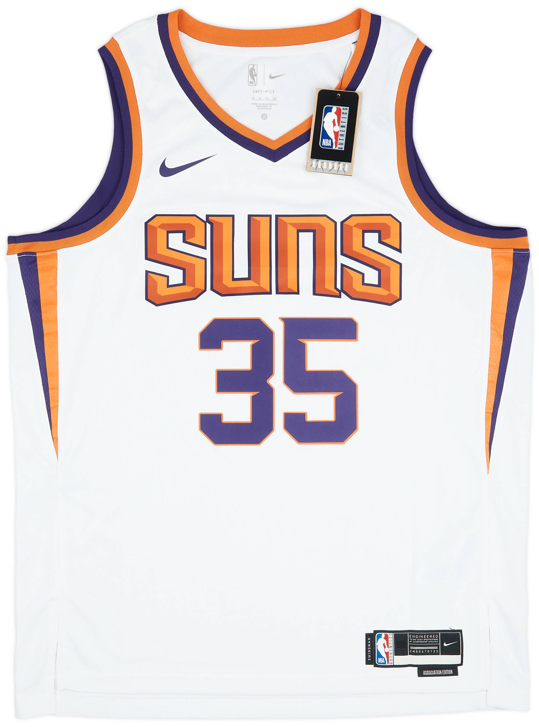 2023 Phoenix Suns Durant #35 Nike Swingman Home Jersey (XL)