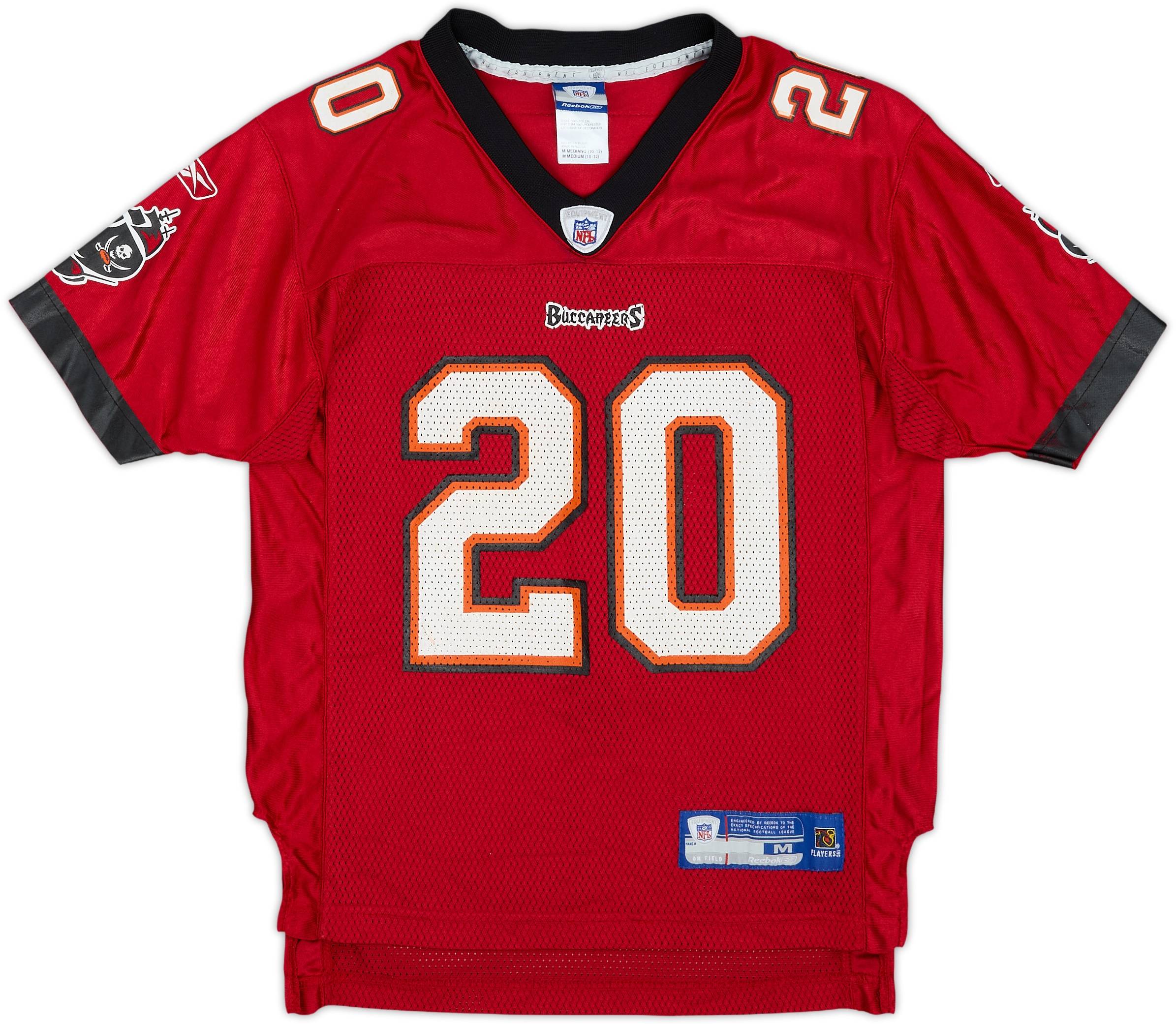 2005-06 Tampa Bay Buccaneers Barber #20 Reebok On Field Home
