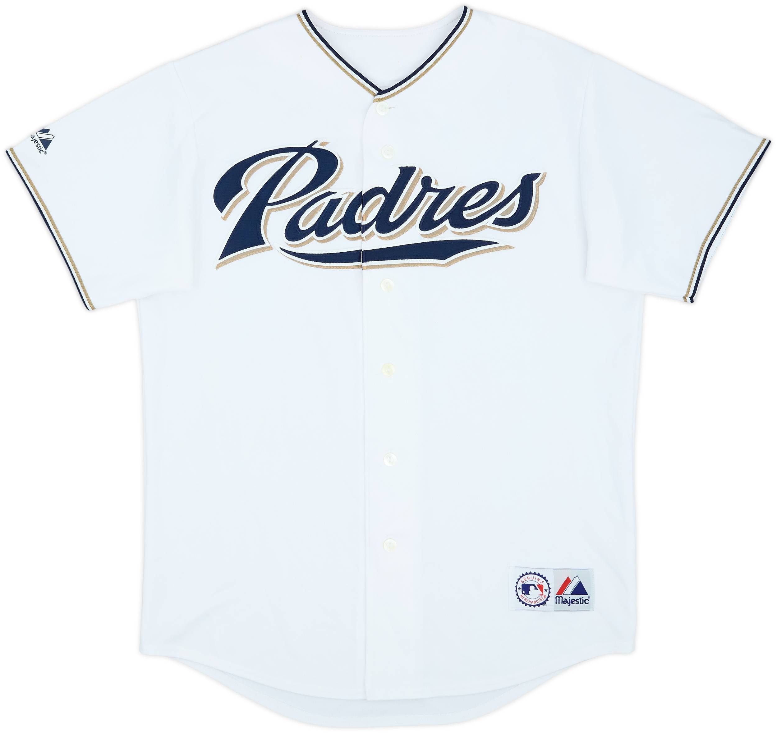 2004-09 San Diego Padres Majestic Home Jersey - 8/10 - (M)
