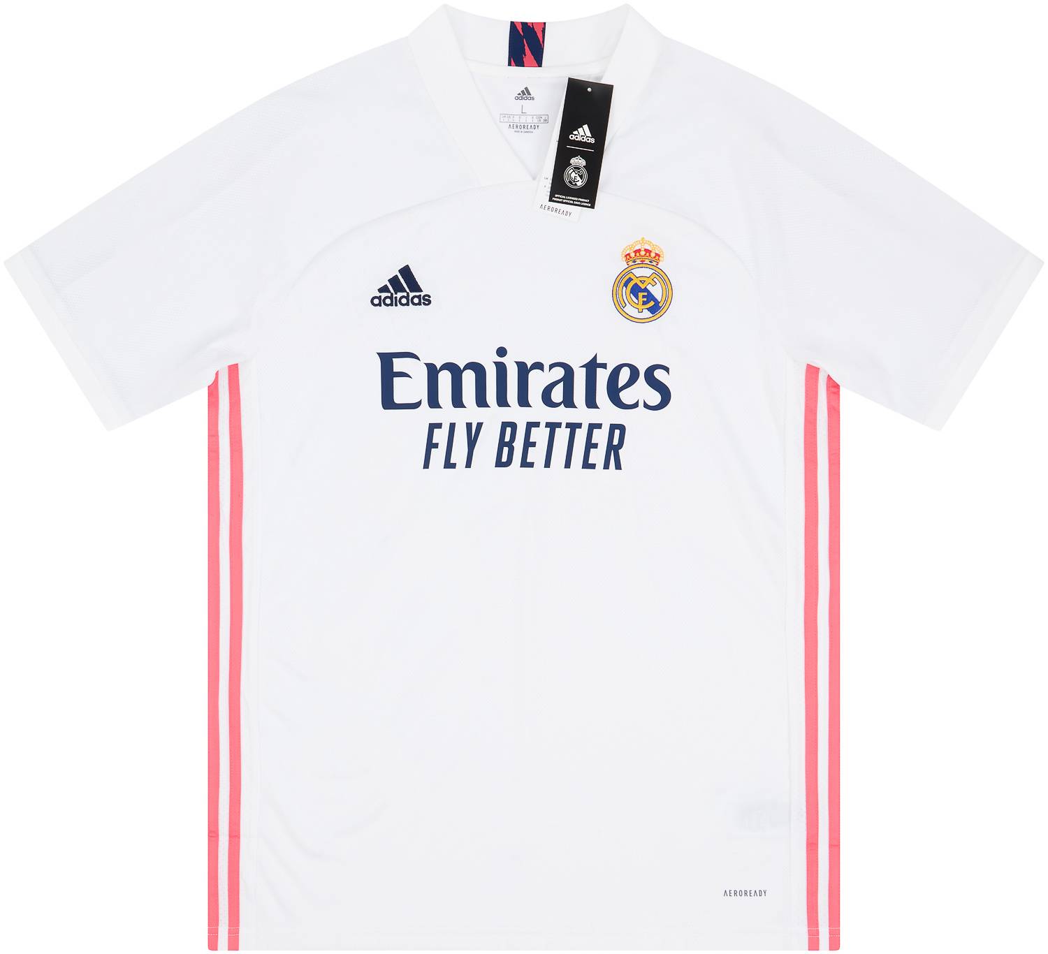 2020-21 Real Madrid Home Shirt