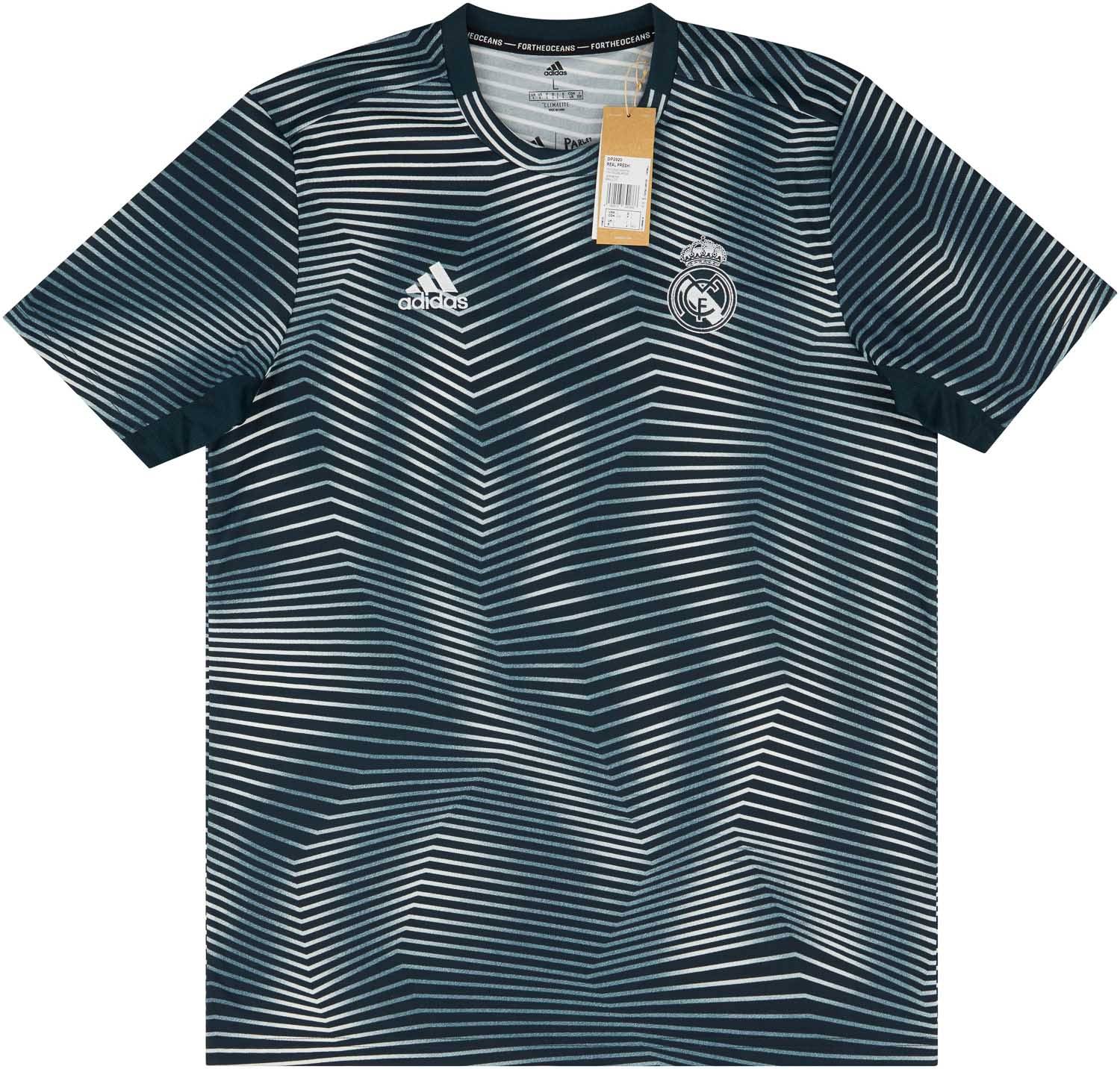 2018 19 Real Madrid adidas Pre Match Training Shirt NEW