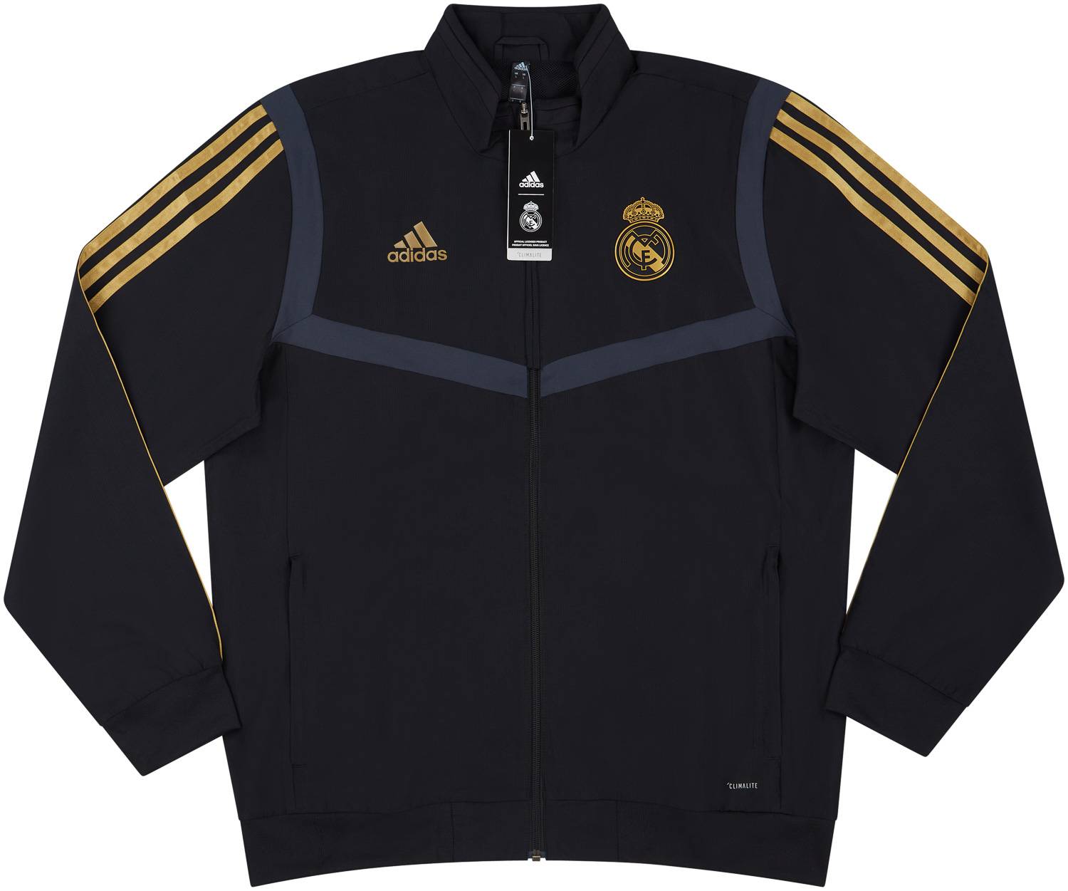 2019 20 Real Madrid adidas Pre Match Jacket NEW