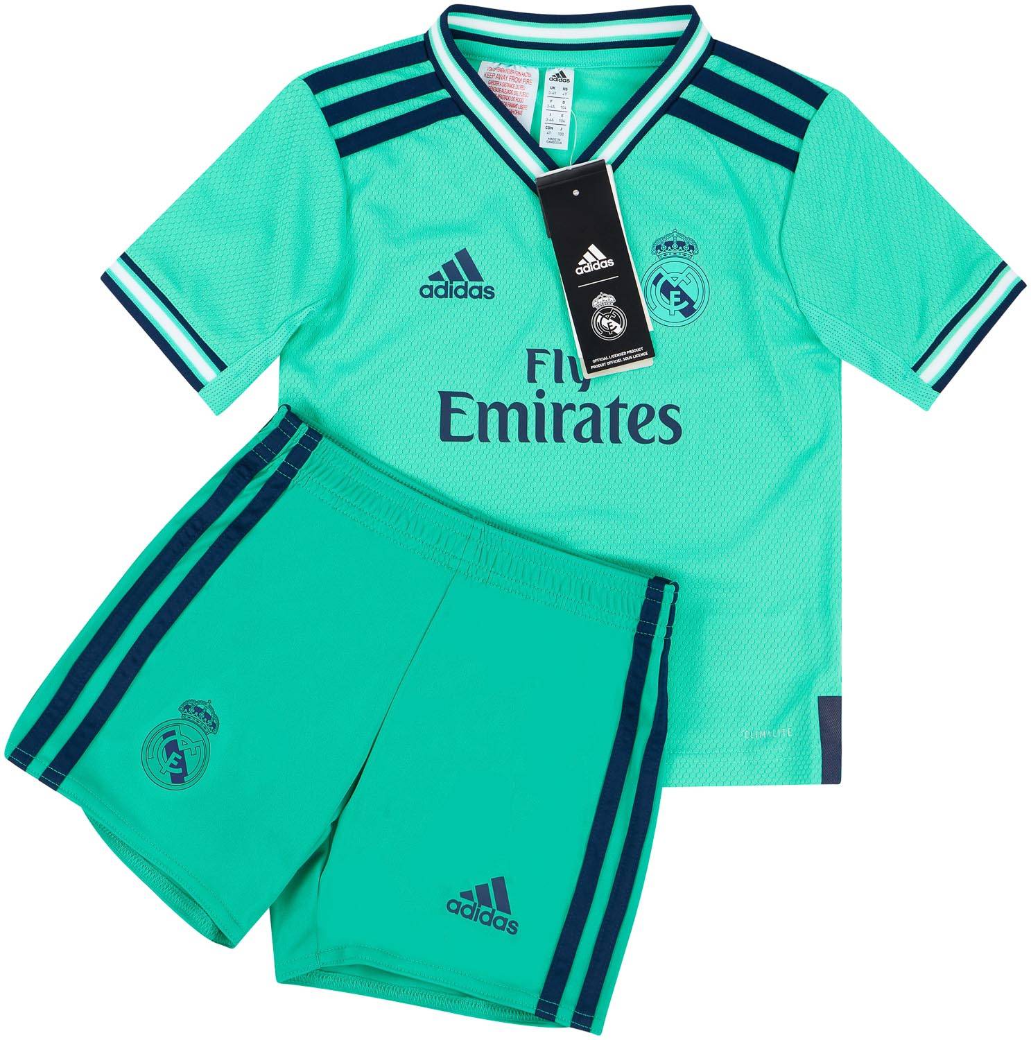 2019-20 Real Madrid Third Shirt & Shorts Kit - NEW - (Little Kids)