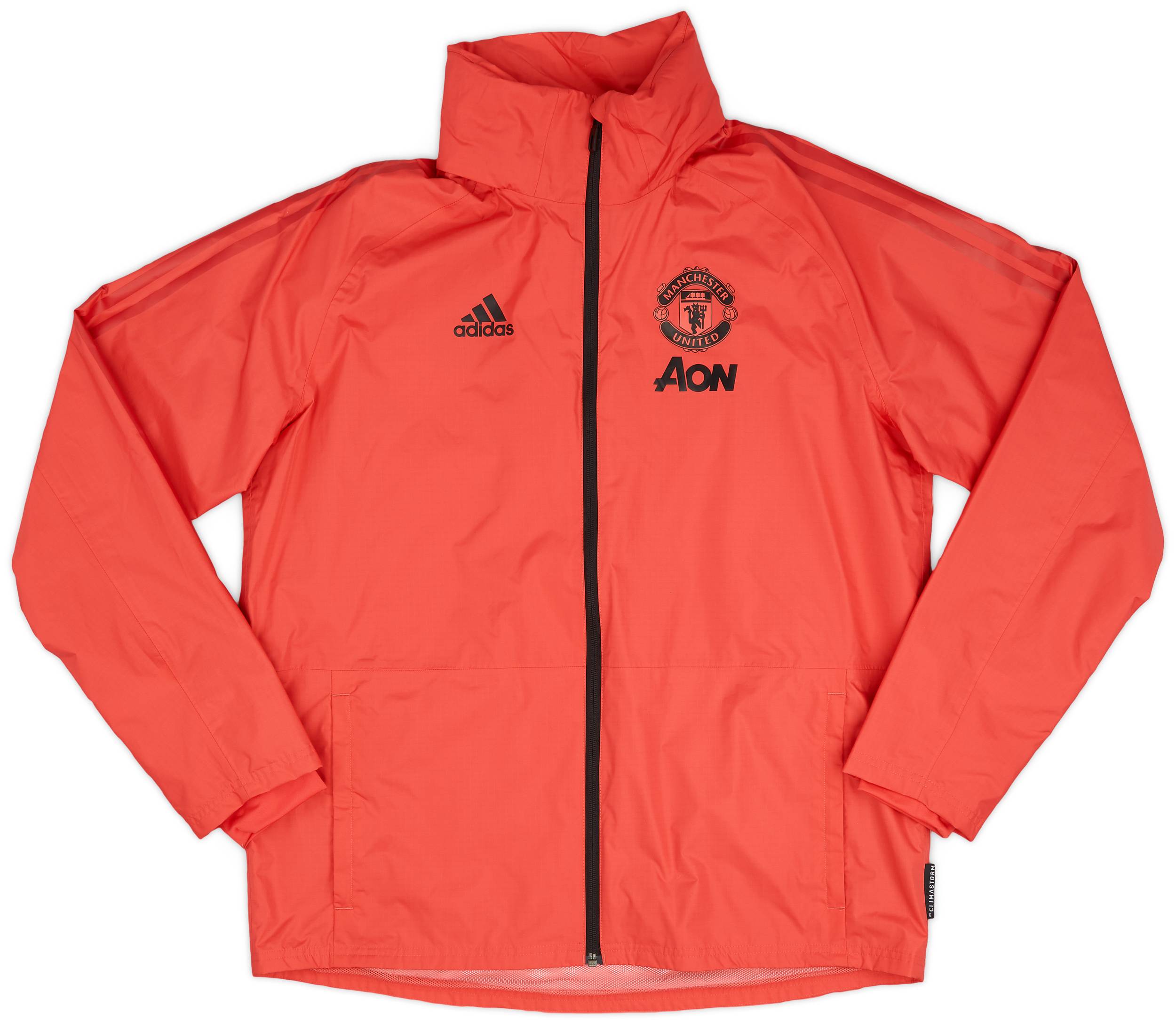 2018-19 Manchester United adidas Track Jacket - 10/10 - (L)