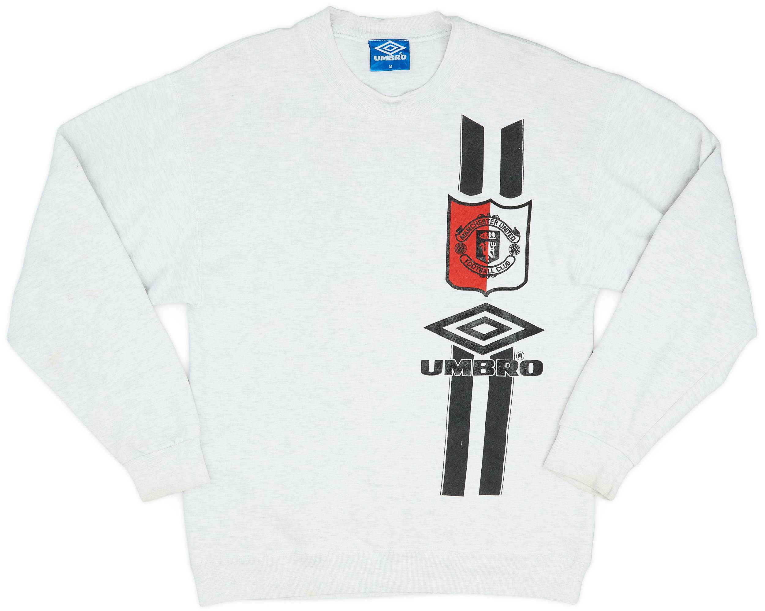1990s Manchester United Umbro Sweat Top - 9/10 - (M)