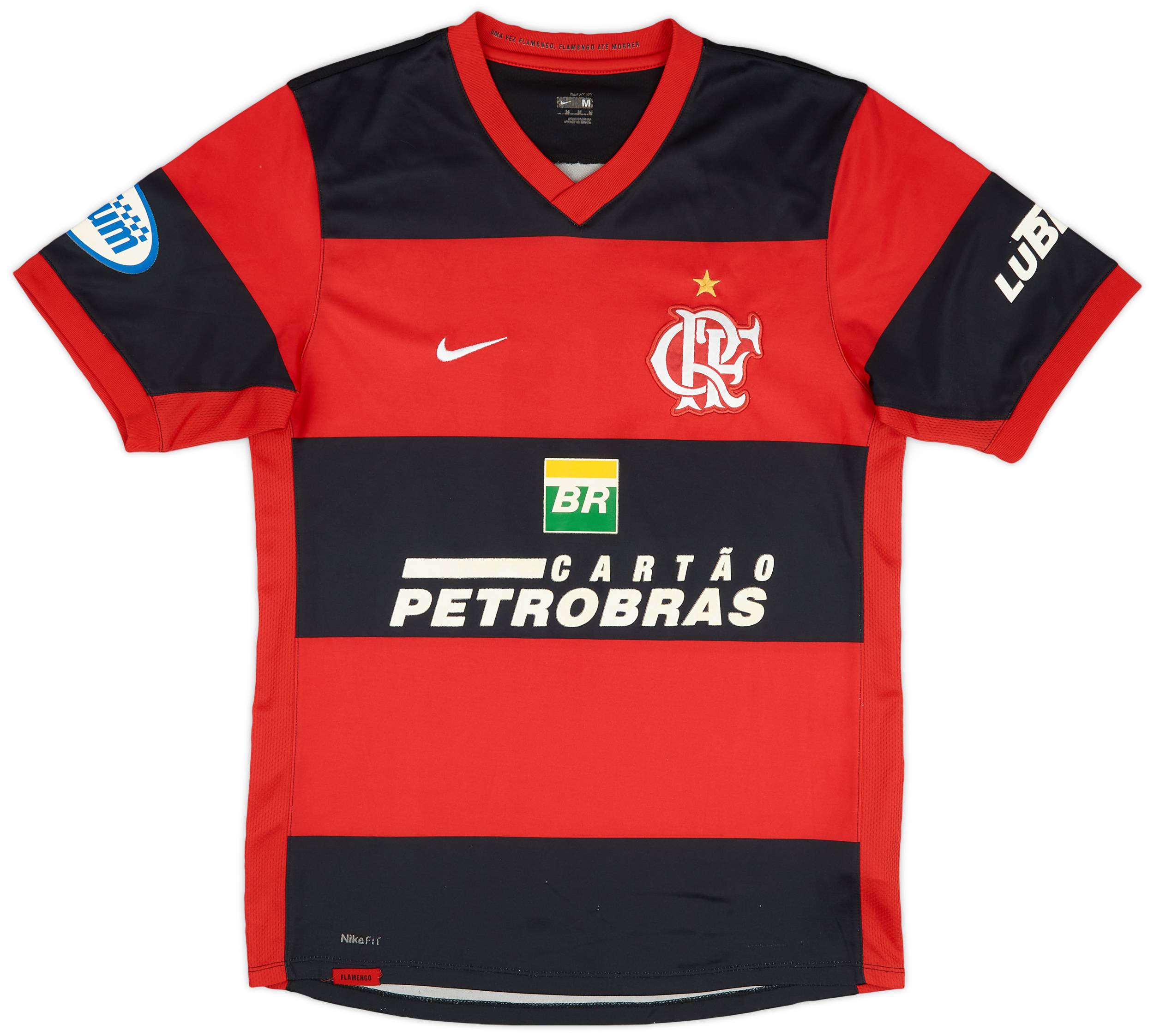 2007 Flamengo Home Shirt #10 - 7/10 - (M)