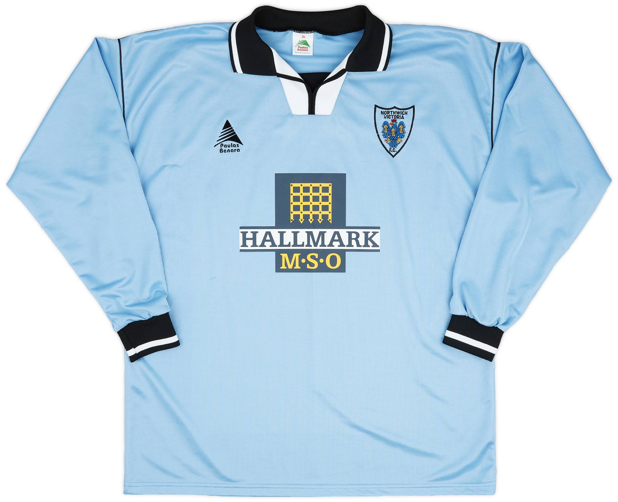 2005-06 Northwich Victoria Away L/S Shirt - 9/10 - (XL)