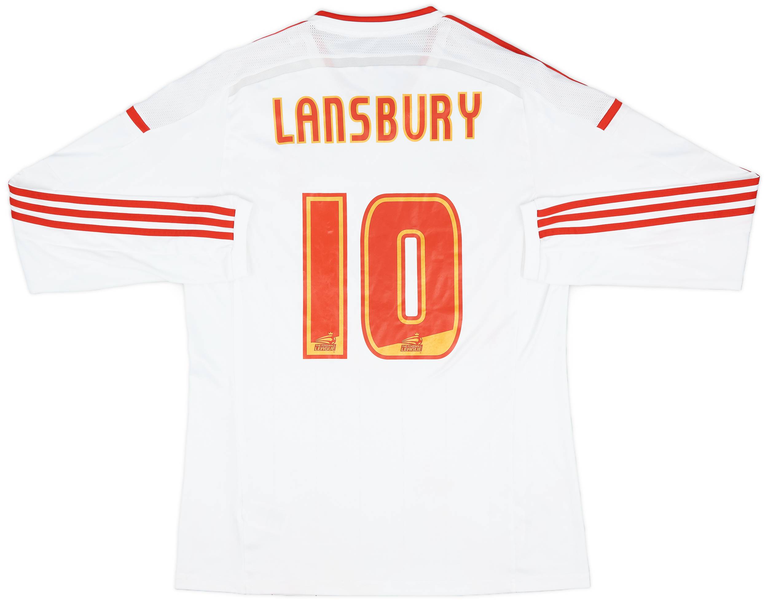 2014-15 Nottingham Forest Away L/S Shirt Lansbury #10 - 6/10 - (S)