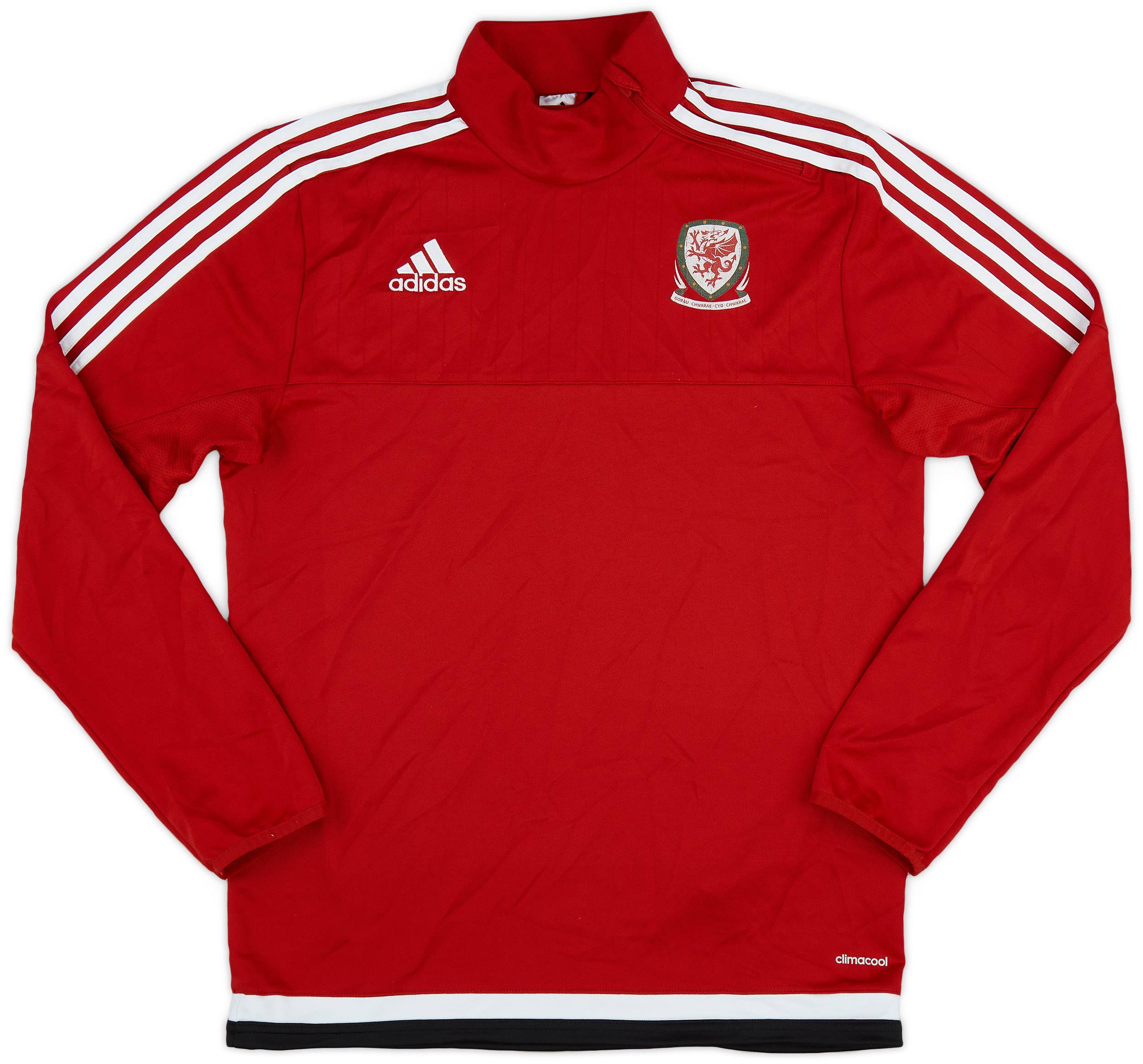 2016-17 Wales adidas Training Jacket - 9/10 - (M)