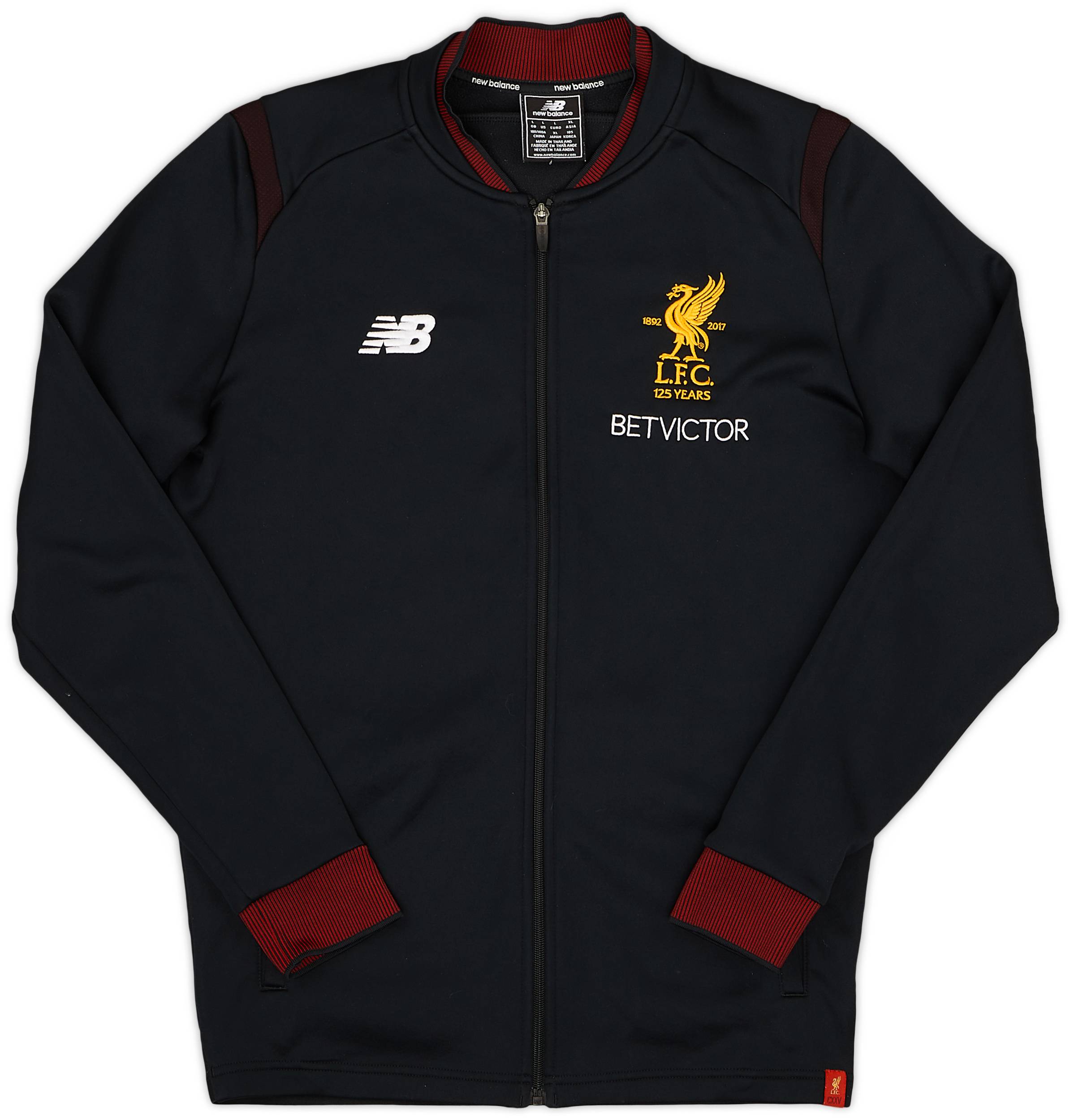 2017 18 Liverpool New Balance Track Jacket 9 10 L