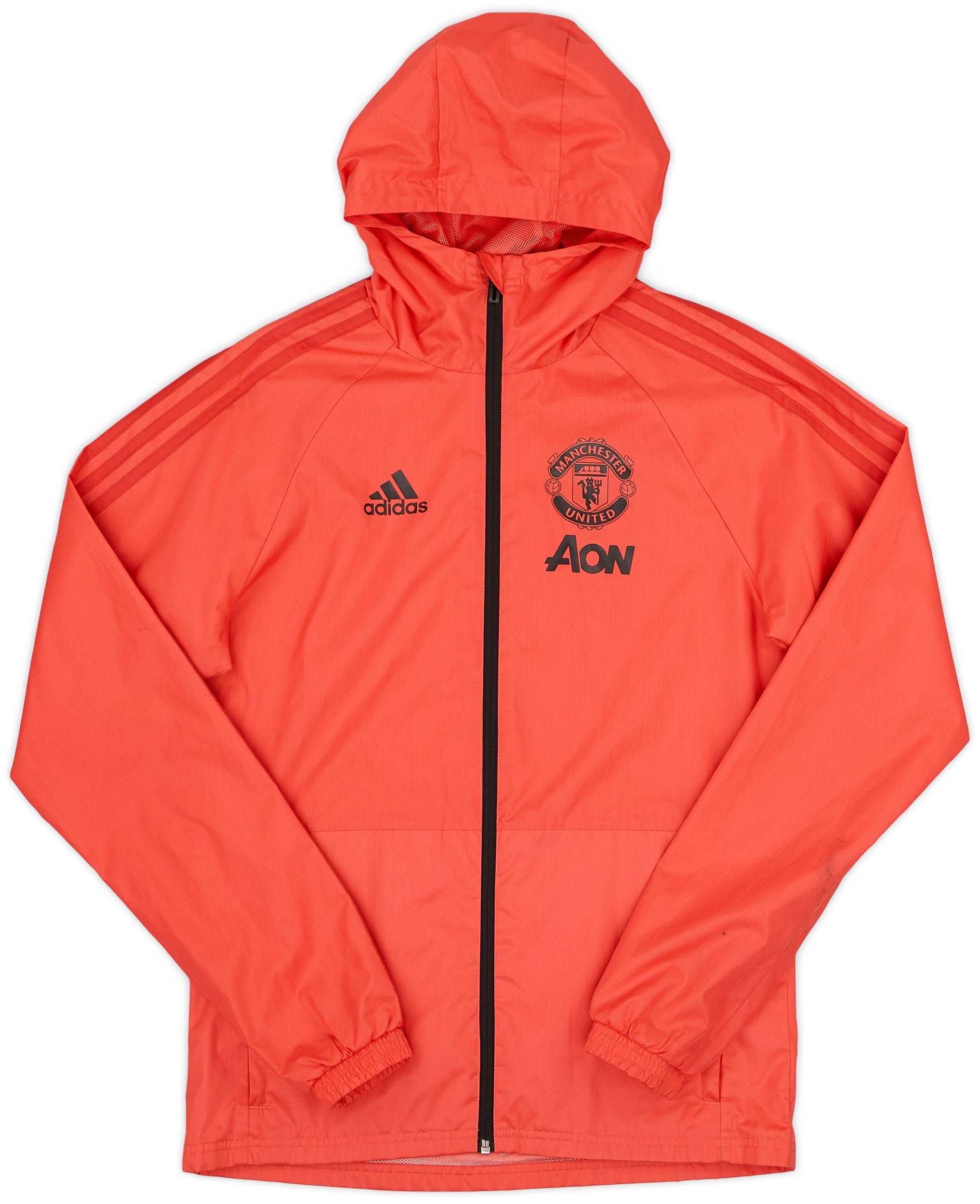 Pink adidas rain jacket deals