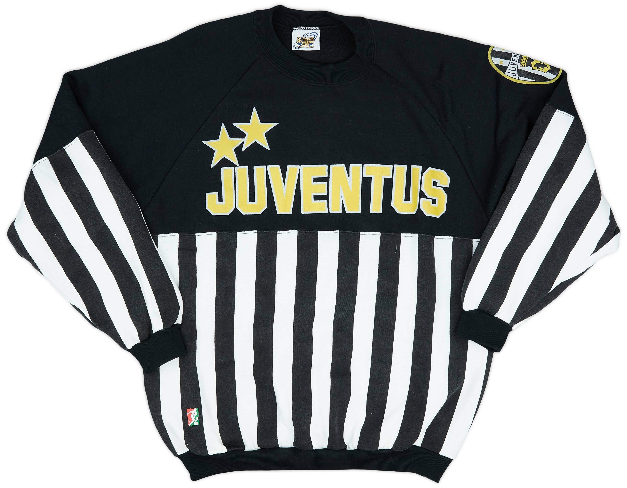 1990-91 Juventus Le Felpe Dei Grande Club Sweat Top - 9/10 - (L)