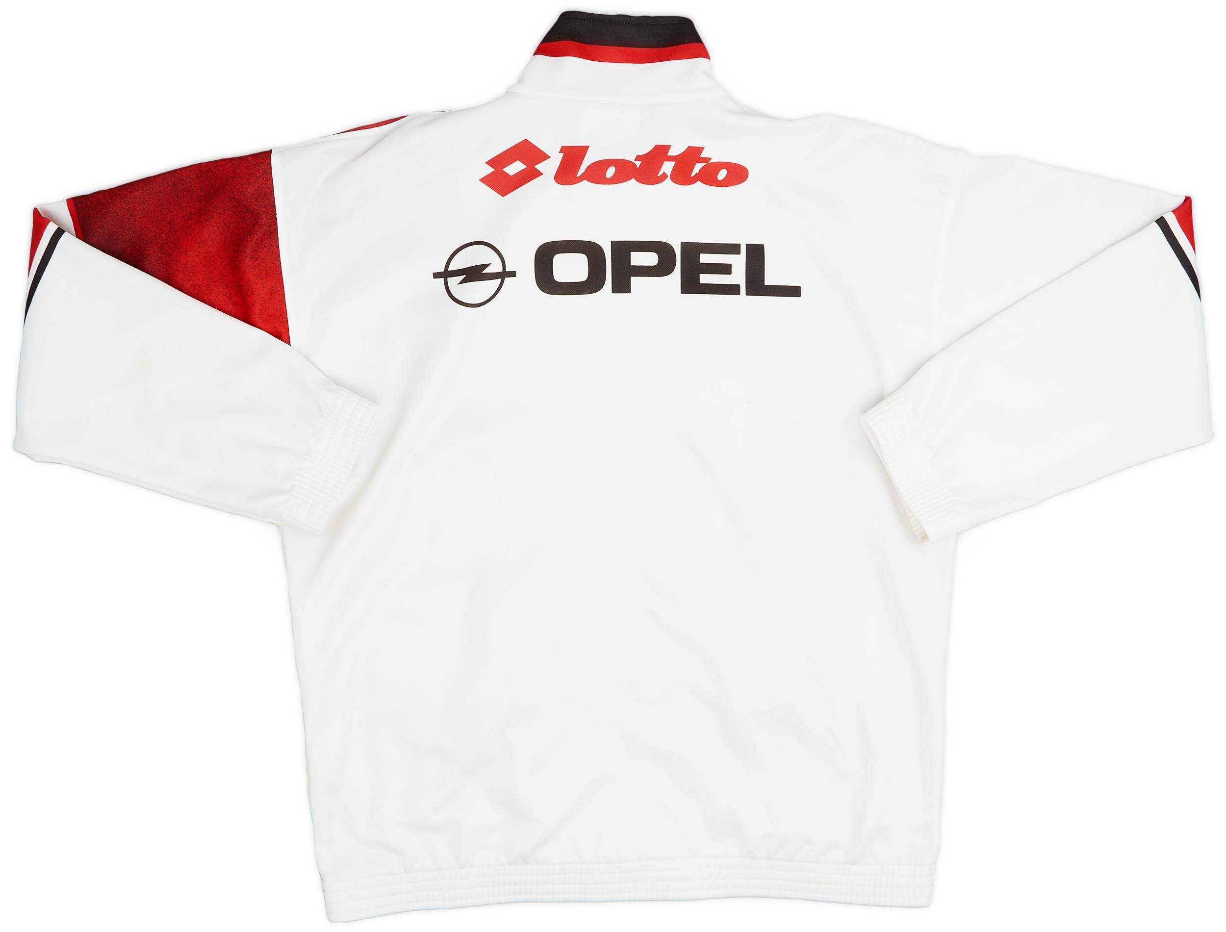 1993-94 AC Milan Lotto Track Jacket - 8/10 - (L)