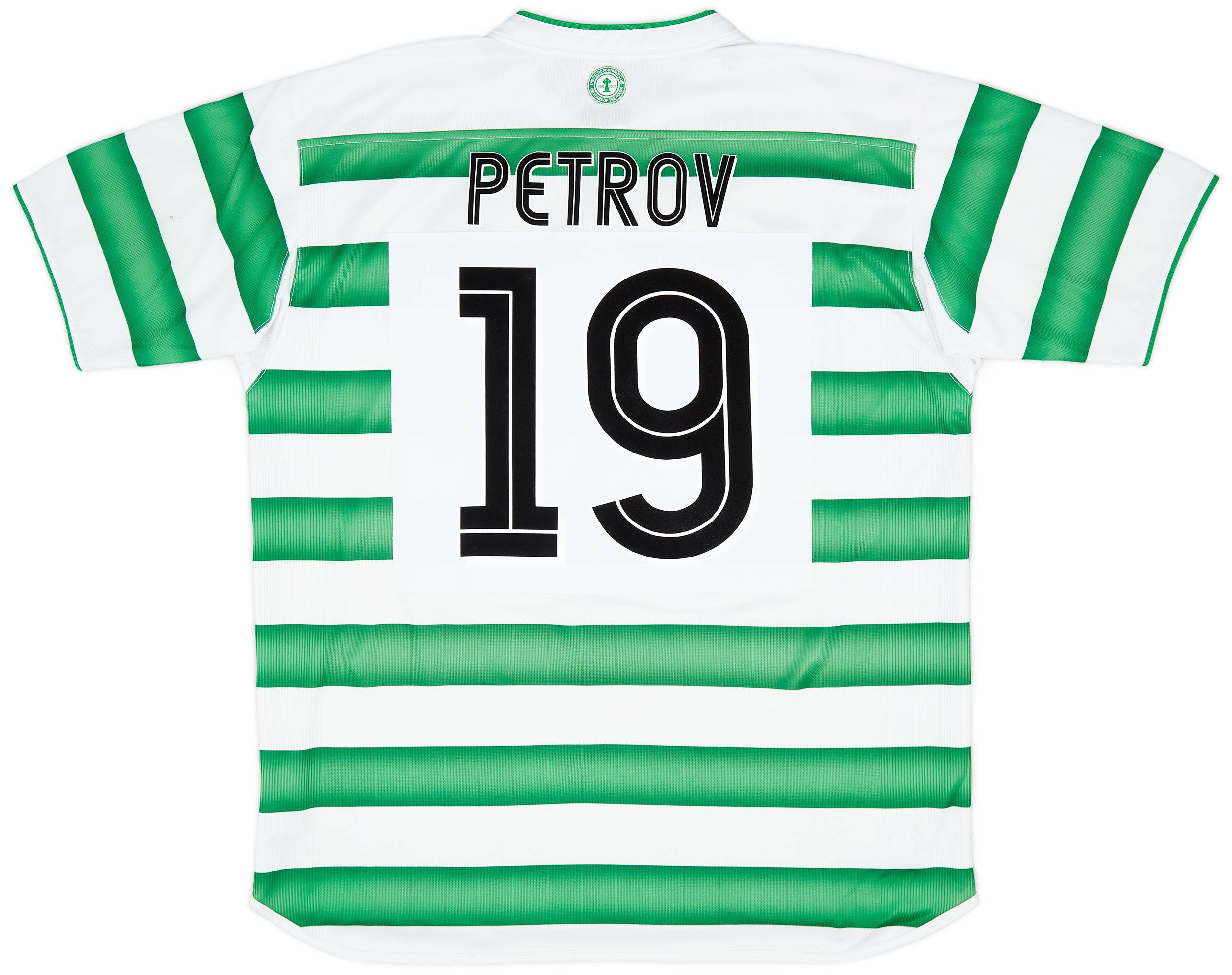 2003-04 Celtic Home Shirt Petrov #19 - 8/10 - (XL)