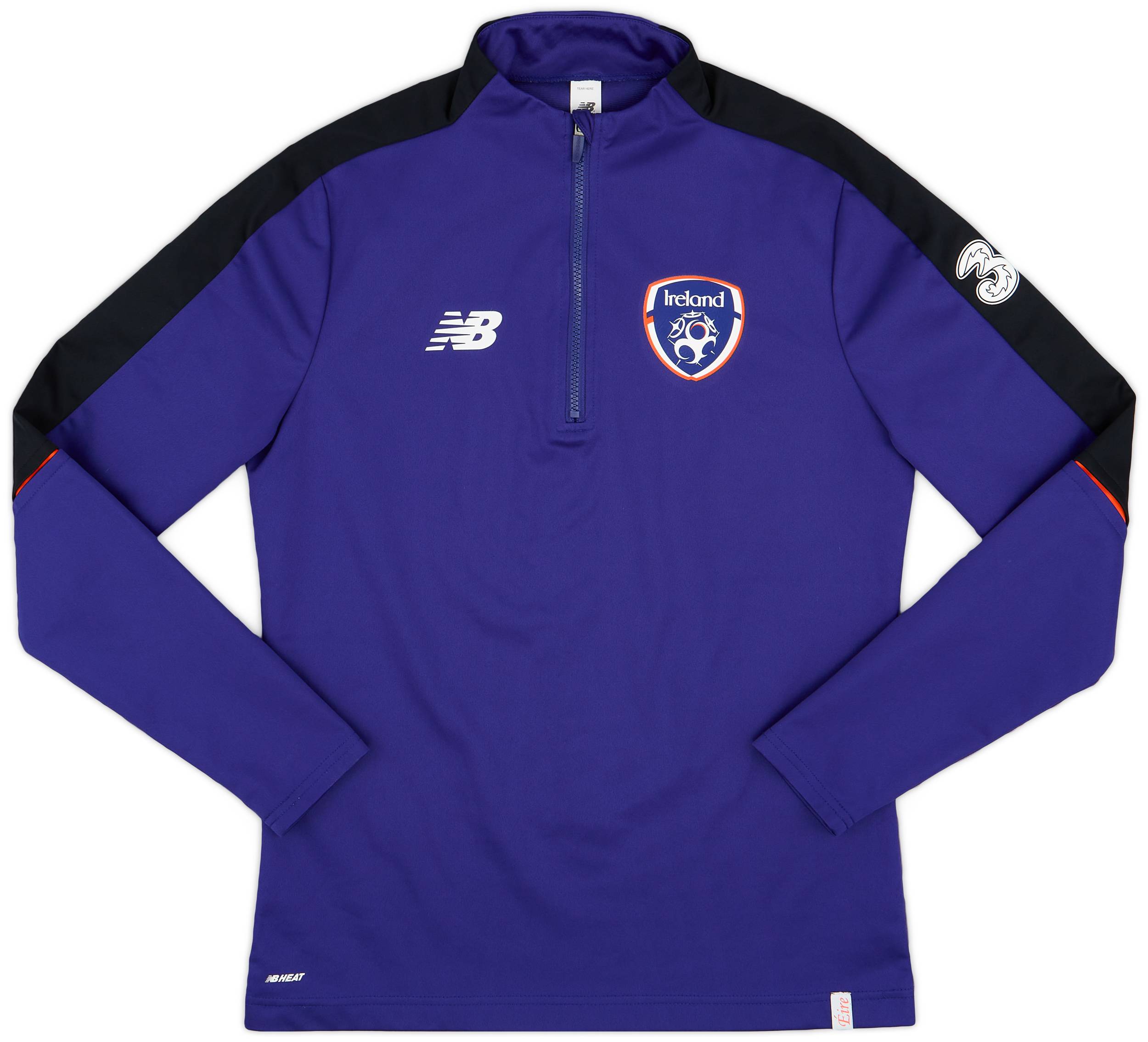 2019 20 Ireland New Balance 1 4 Zip Drill Top 9 10 S