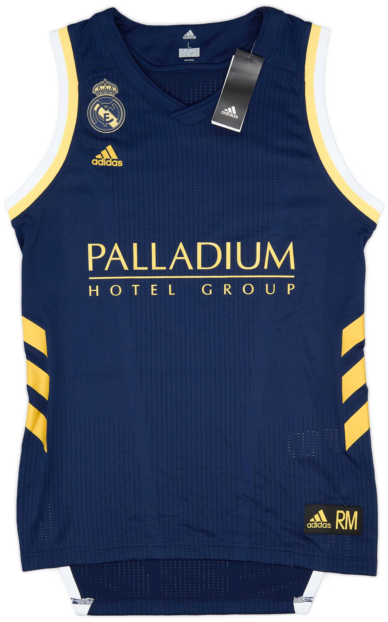 2019 20 Real Madrid Baloncesto adidas Away Jersey L