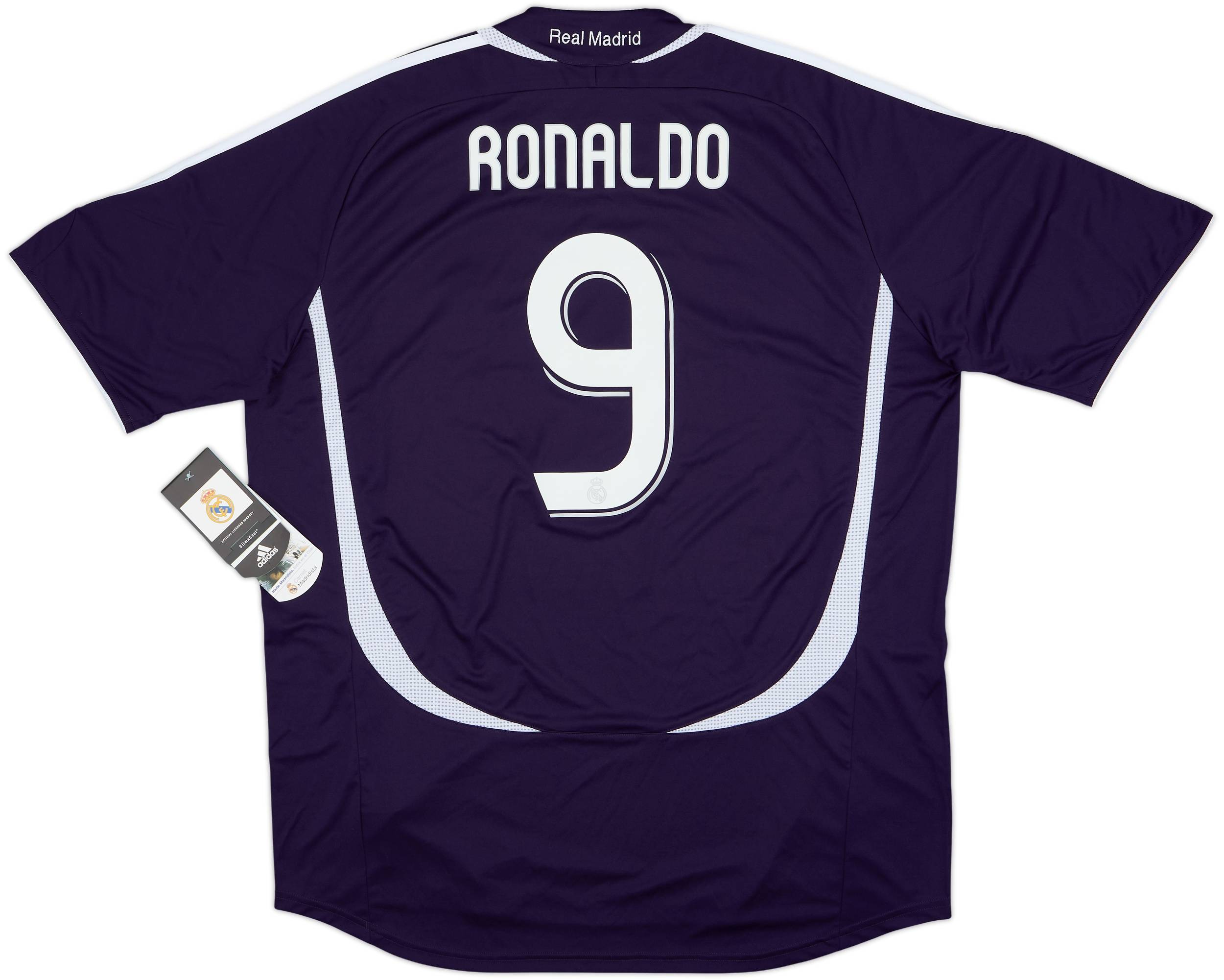 2006-07 Real Madrid Away Shirt Ronaldo #9 (XL)