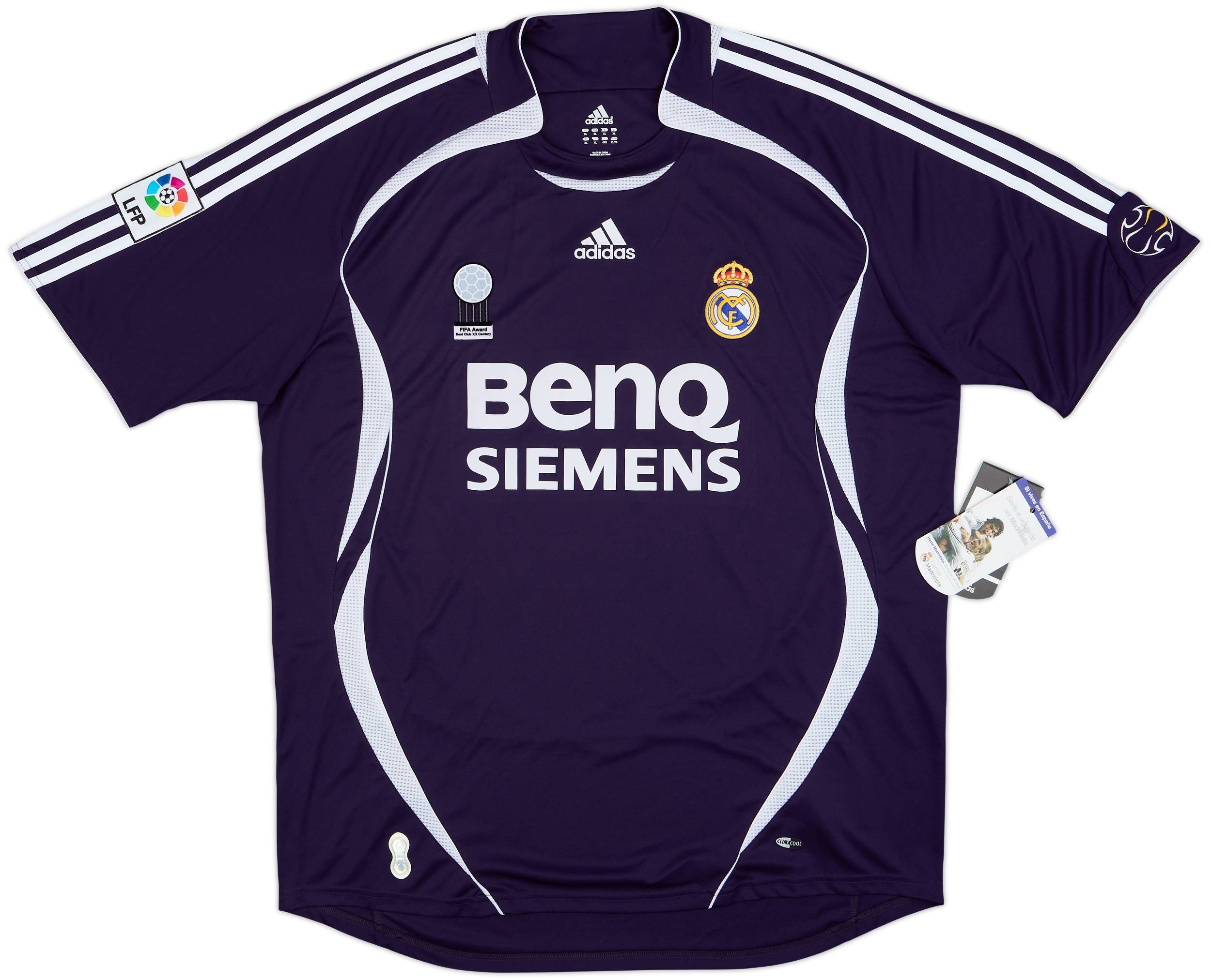 2006-07 Real Madrid Away Shirt Ronaldo #9 (XL)