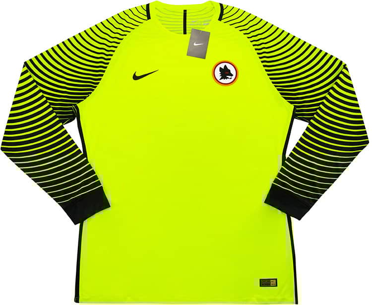 2016-17 Roma Player Issue GK Away Shirt (XXL)