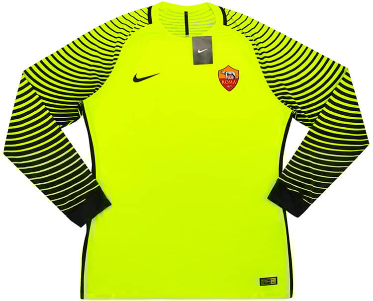 2016-17 Roma Player Issue GK Away Shirt (XXL)