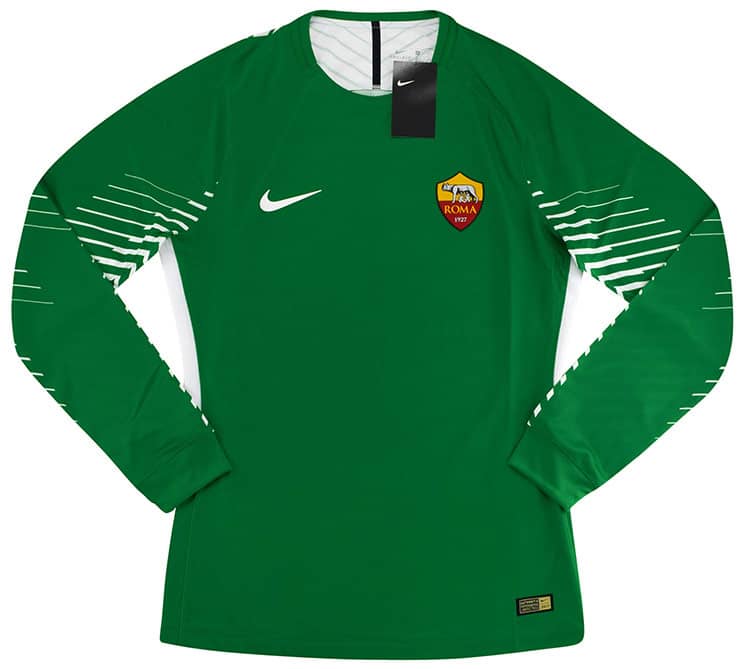 2017-18 Roma Player Issue GK Home Shirt (XXL)
