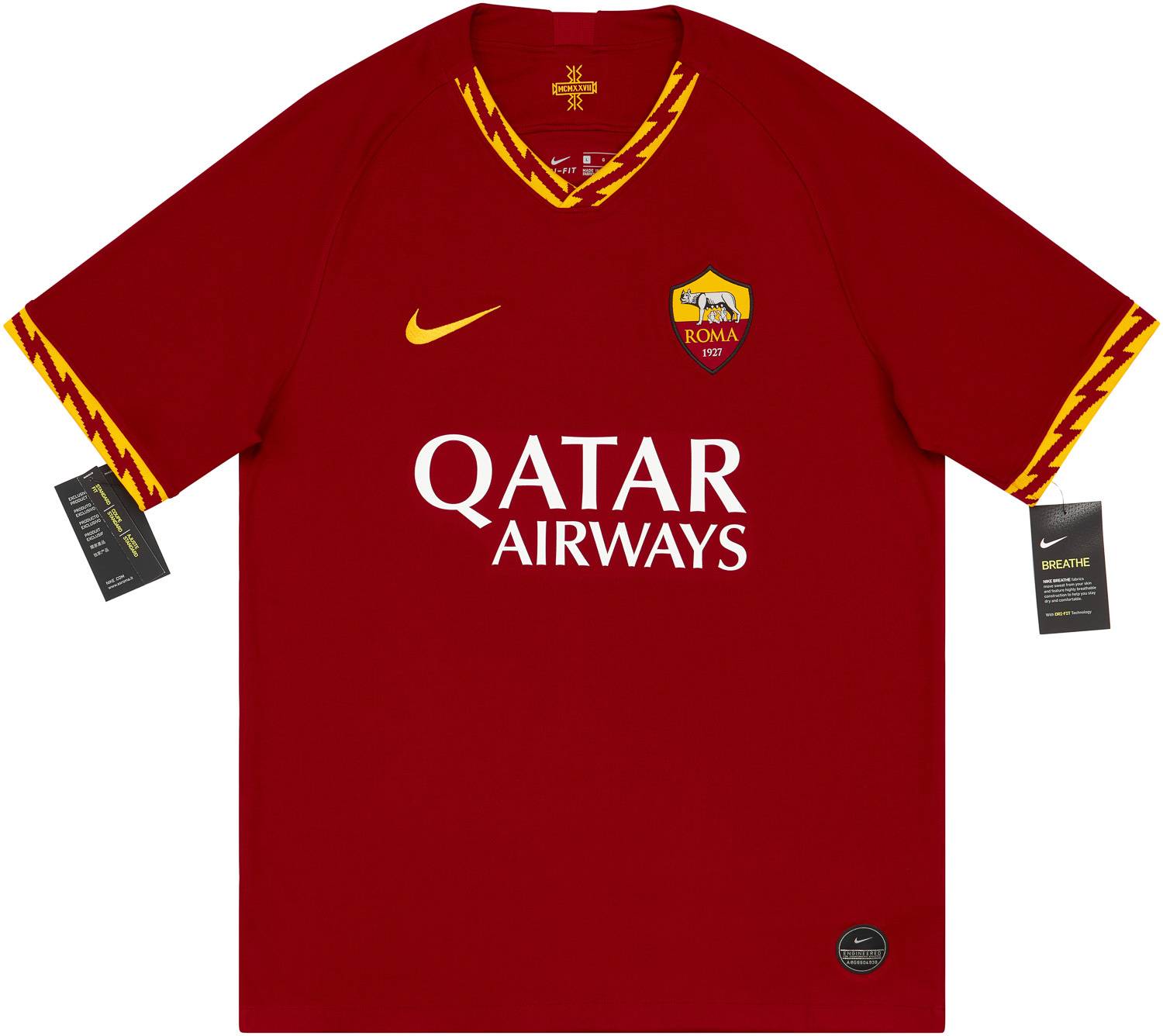 2019-20 Roma Home Shirt