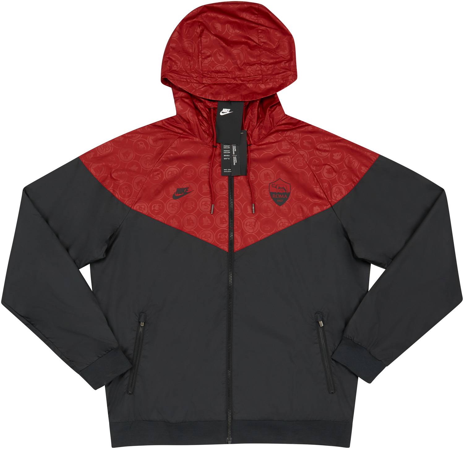 2019 20 Roma Nike Windrunner Jacket
