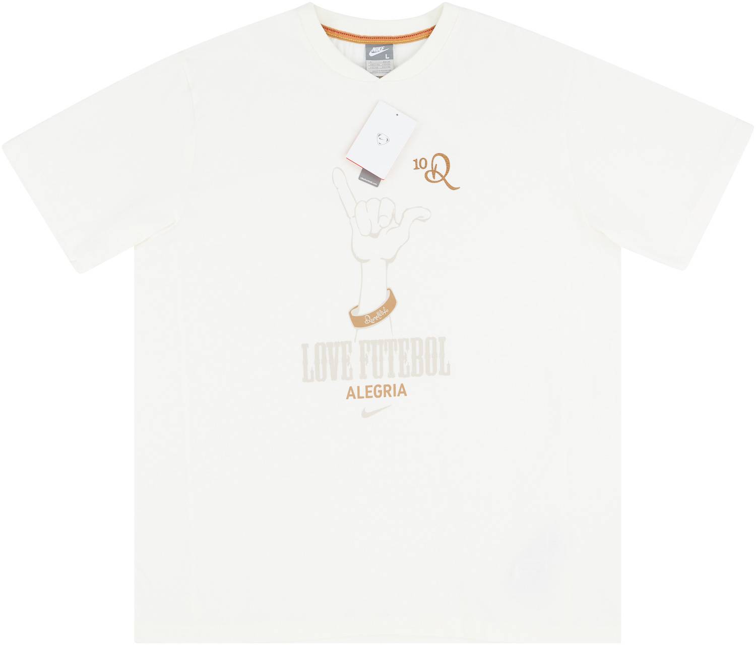 2006-07 Ronaldinho Nike 'Love Futebol' Fan Tee