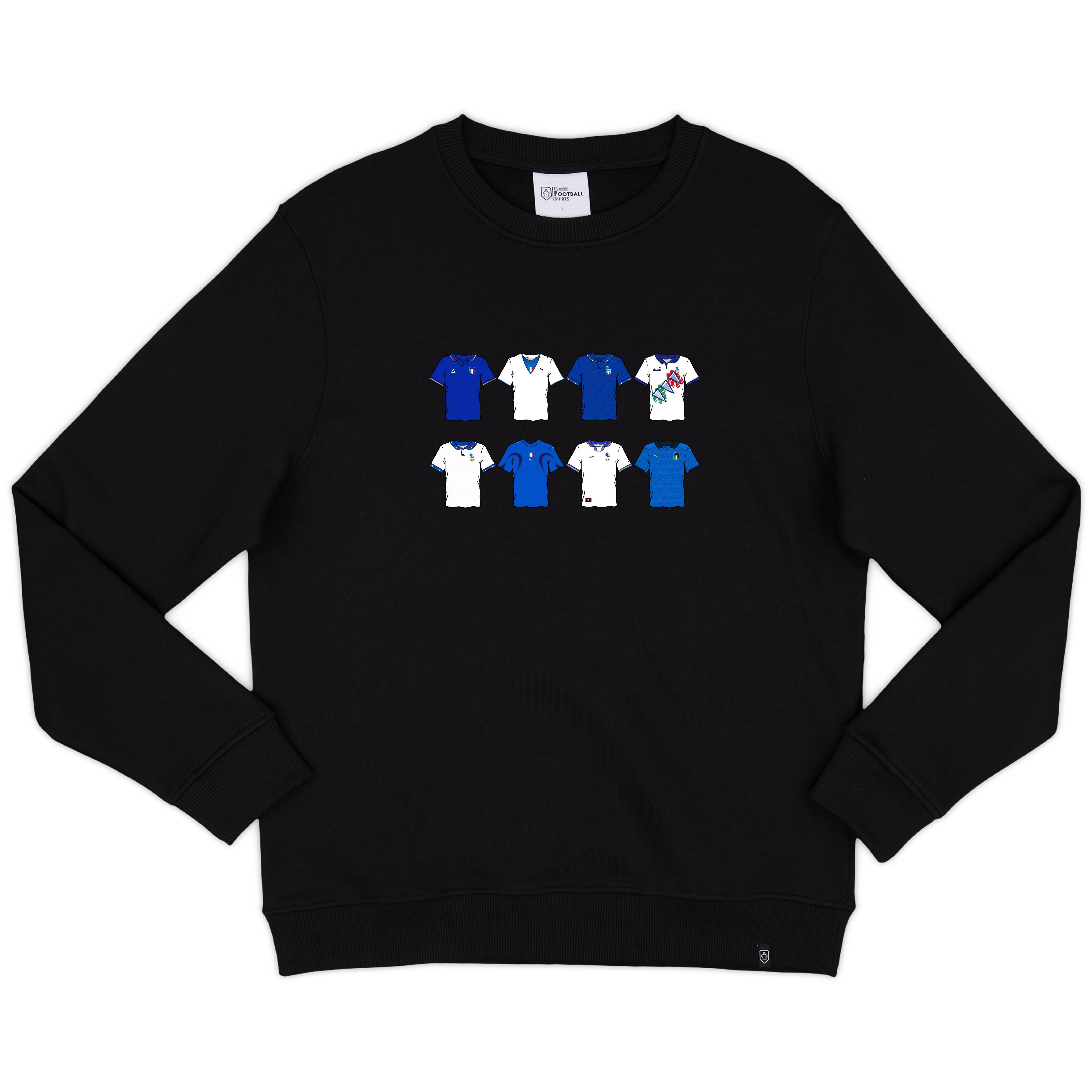 Italy Classics Graphic Crew Sweat