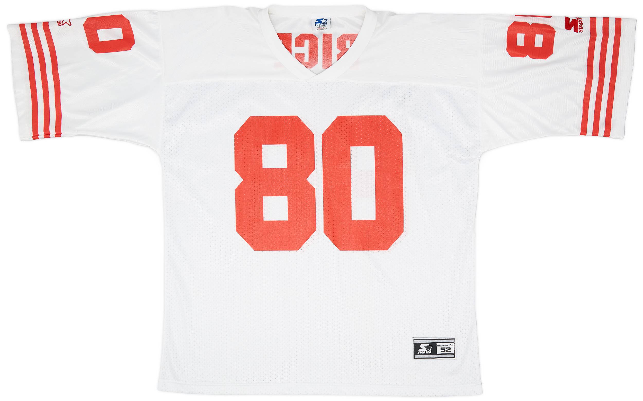 1992-95 San Francisco 49ers Rice #80 Starter Away Jersey