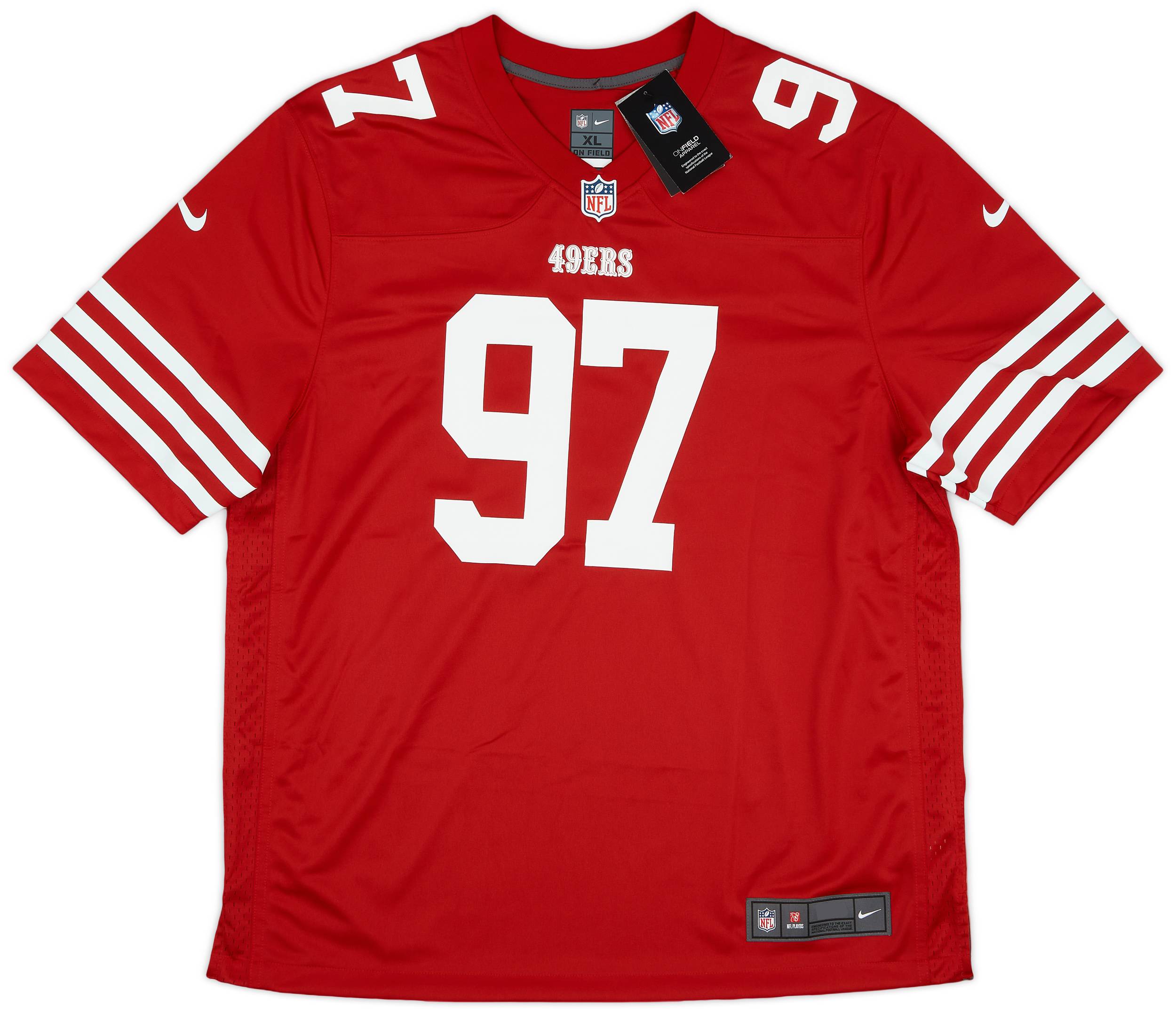 2022 23 San Francisco 49ers Bosa 97 Nike Game Home Jersey XL