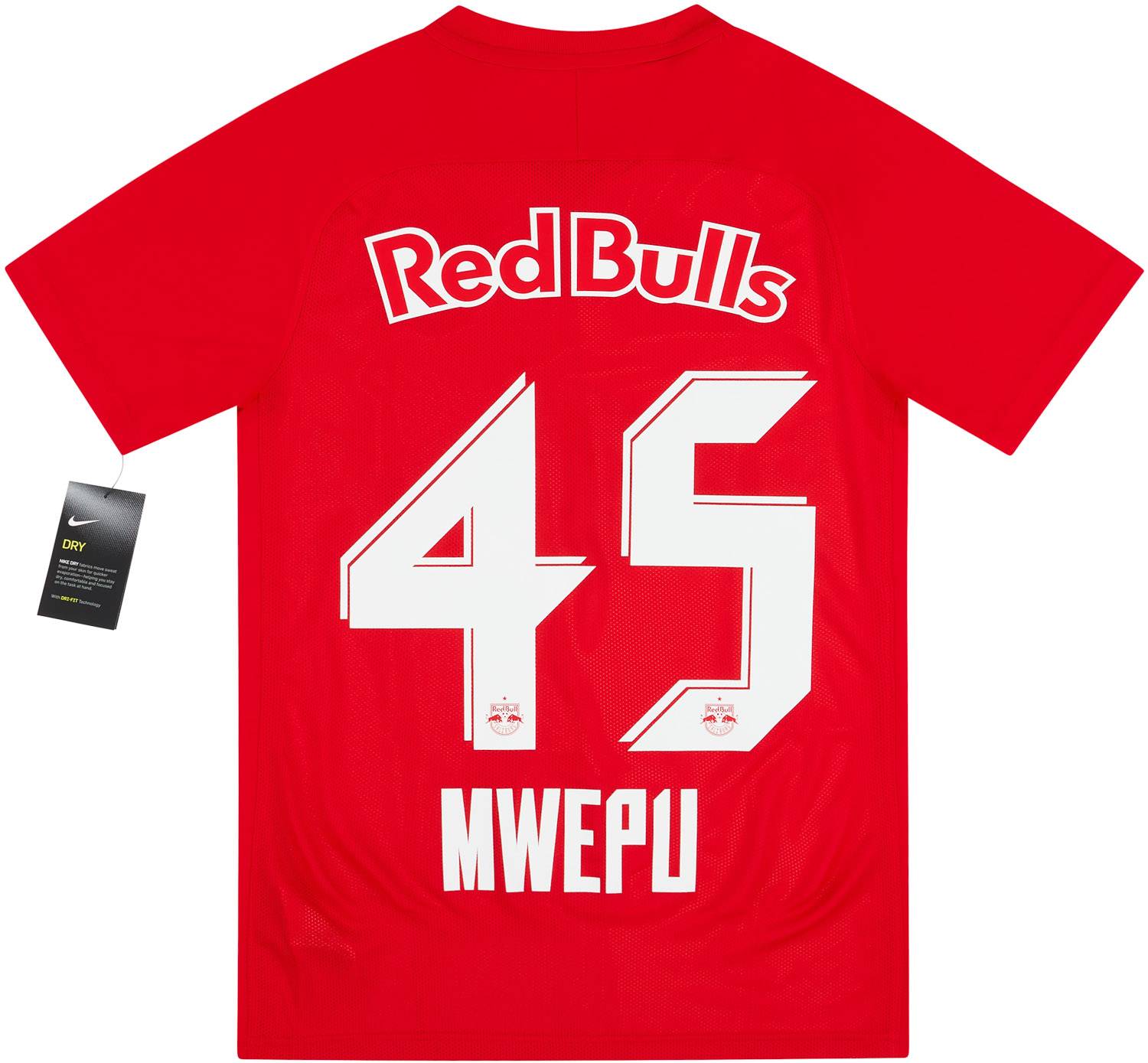 2020-21 Red Bull Salzburg Home Shirt Mwepu #45