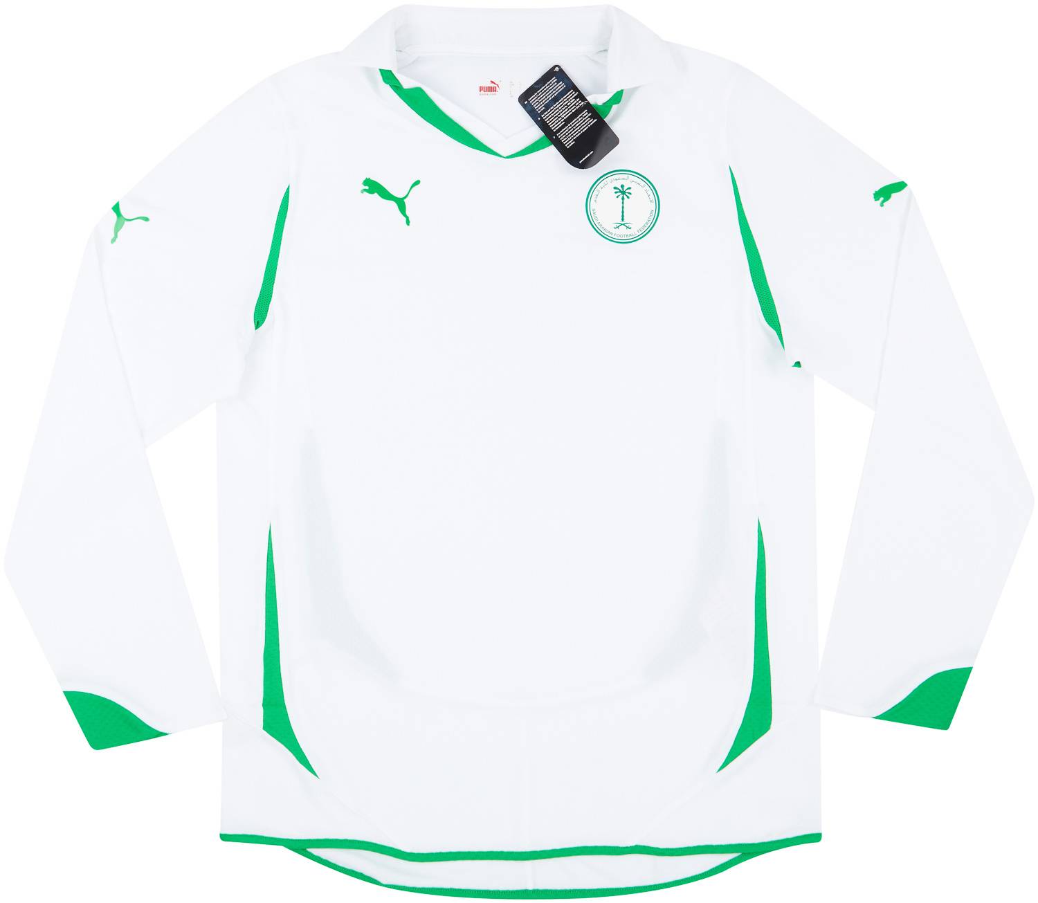 2010-11 Saudi Arabia Player Issue Home L/S Shirt M