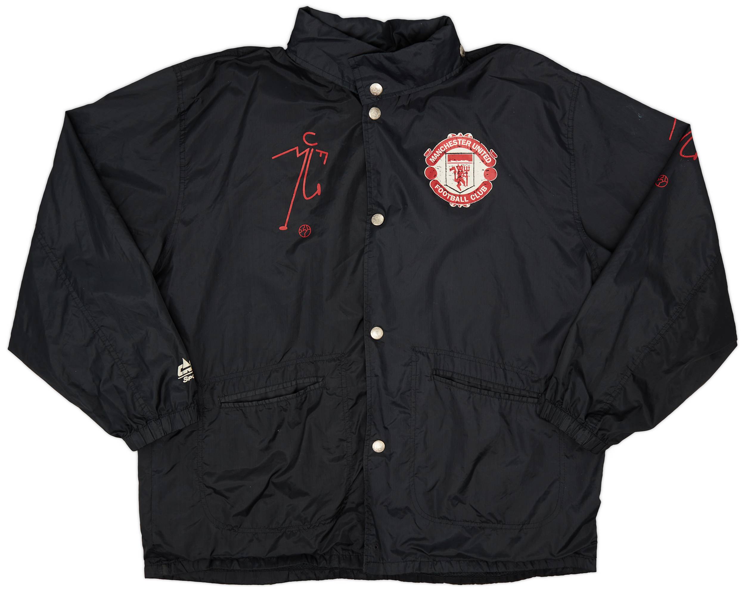 Man utd rain jacket store