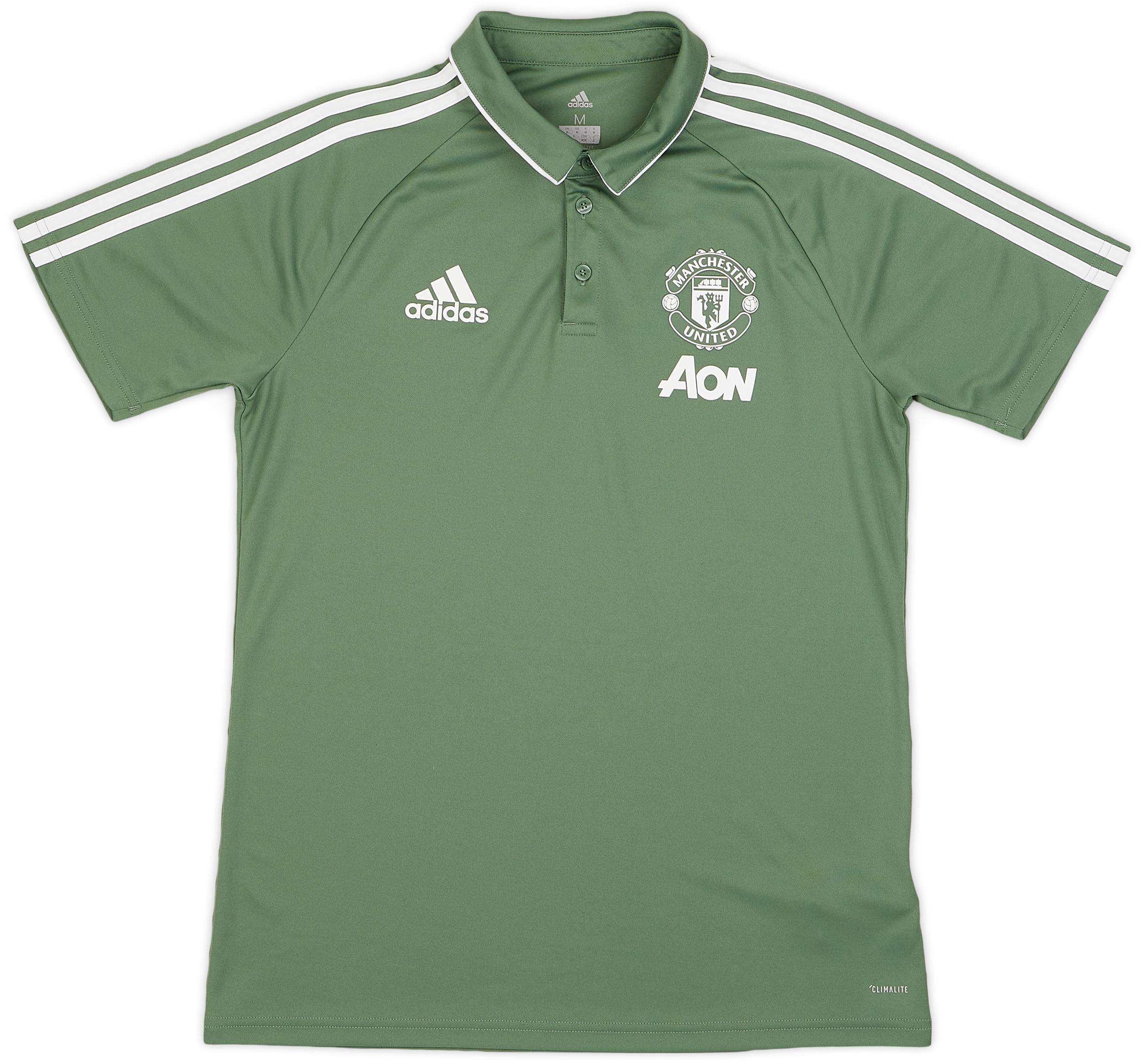 2017-18 Manchester United adidas Polo Shirt - 8/10 - (M)
