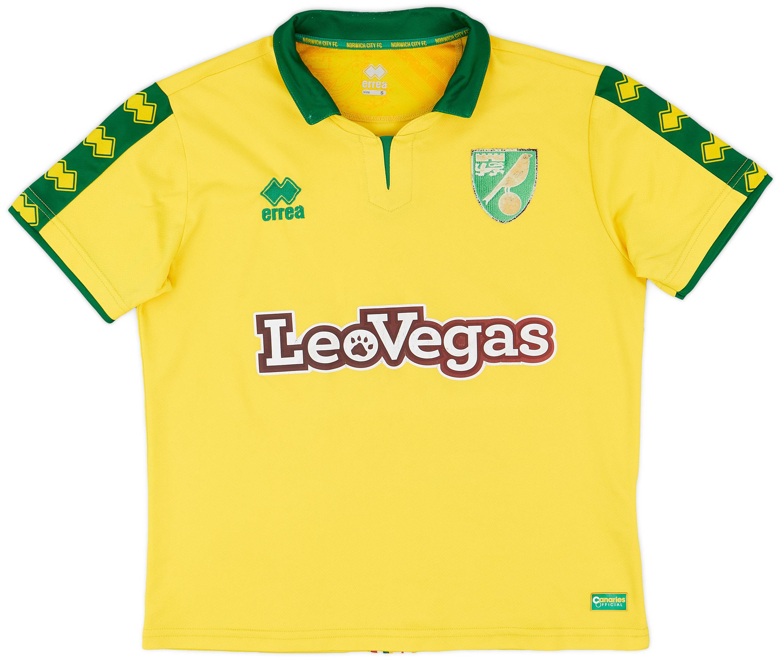 2017-18 Norwich Home Shirt - 5/10 - (S)